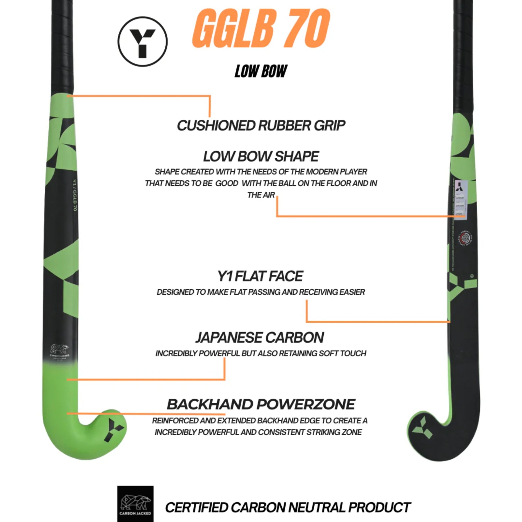 Y1 GGLB 70 Hockey Stick 25/2026