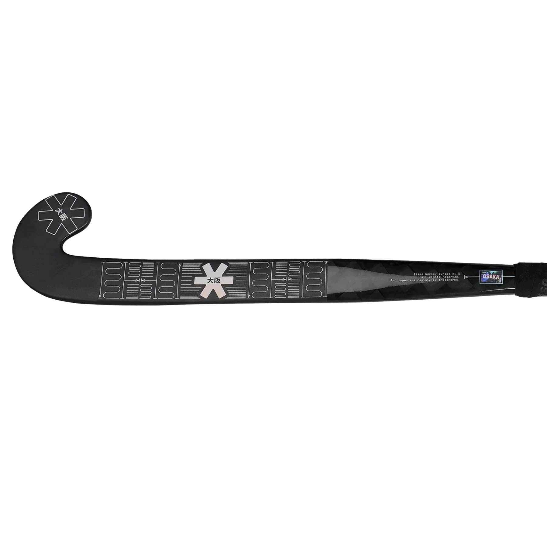 Osaka Pro Tour Proto Bow Limited Hockey Stick 2025: Silver