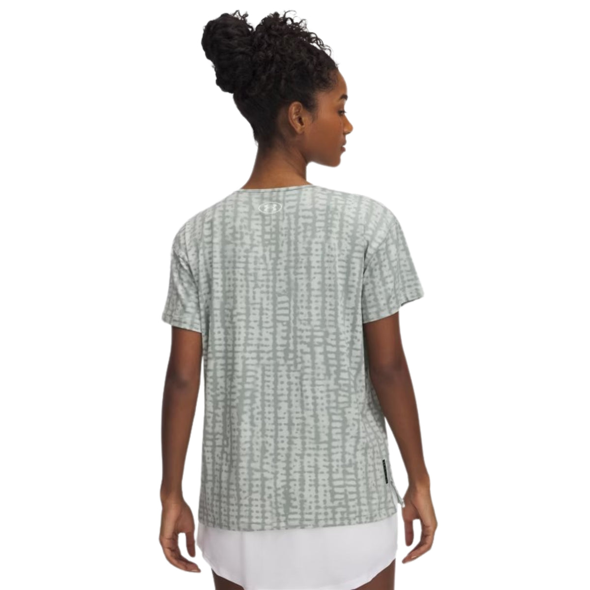 Under Armour Womens Vanish Energy  2.0 SS Tee: Hydro Green/White