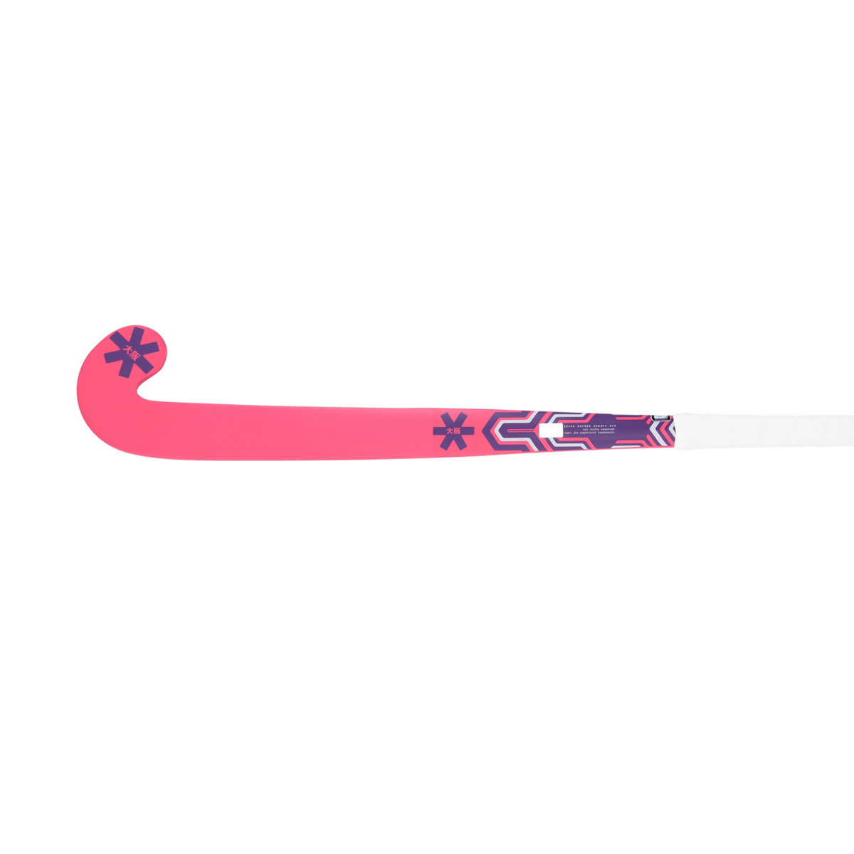 Osaka Mid Bow WG Hockey Stick 2026: Hot Pink