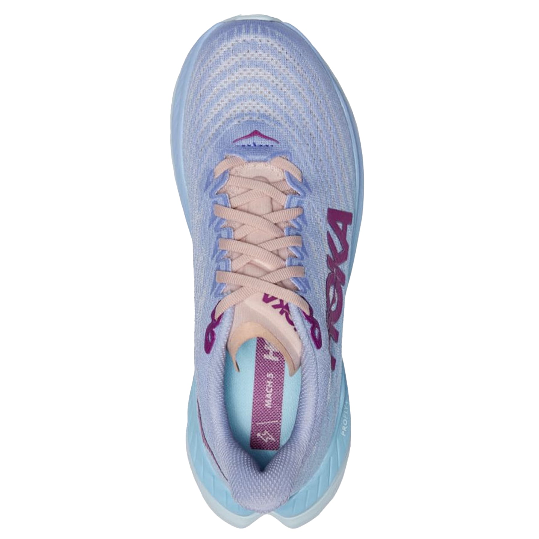 Hoka Mach 5 Womens Running Shoes: Baby Lavender/Summer Song