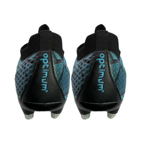 Optimum Fly Knit Hybrid Football Boots: Blue