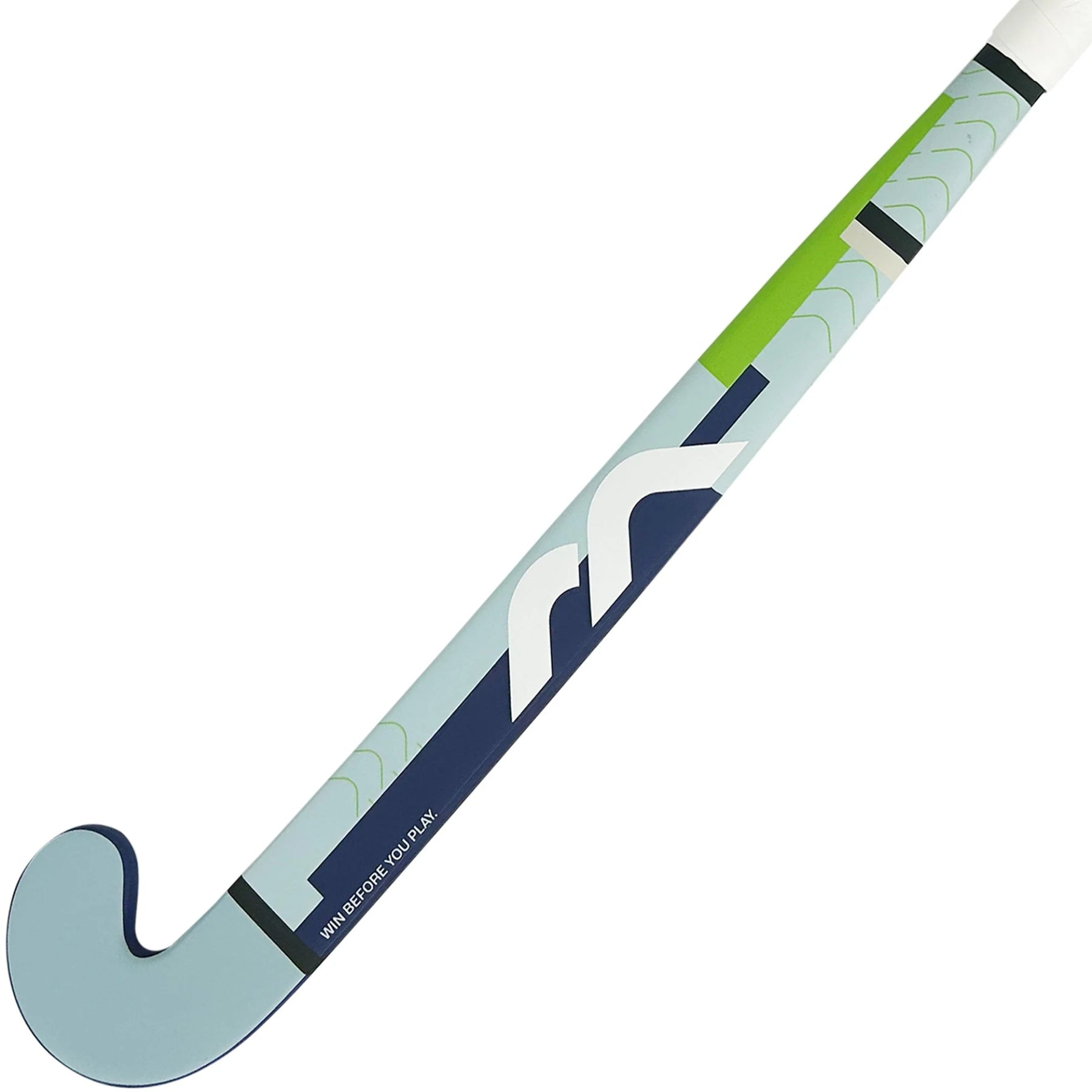 Mercian Genesis CF25 Pro Hockey Stick: Grey/Marine Blue