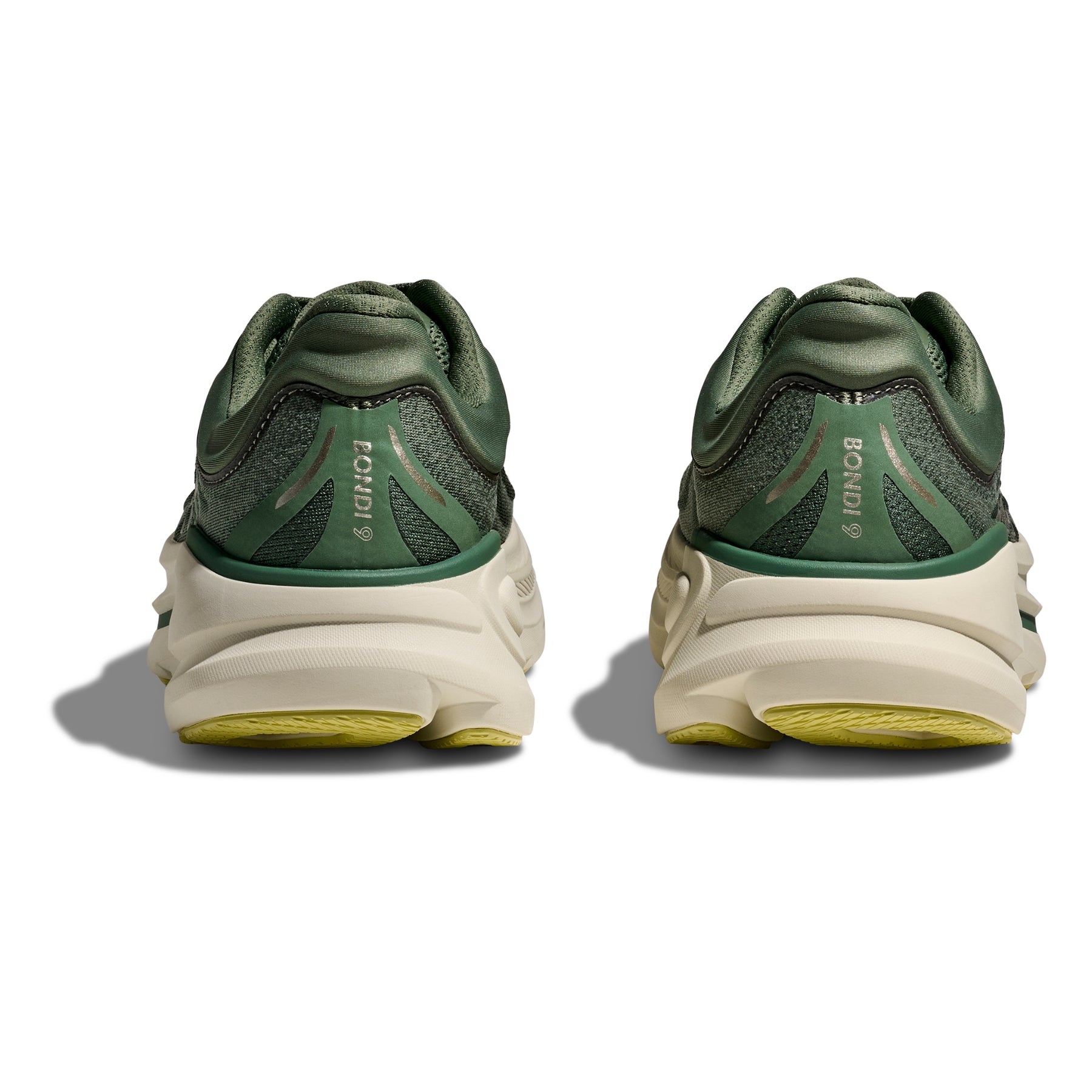 Hoka Bondi 9 Men's Running Shoes: Succulent/Fern