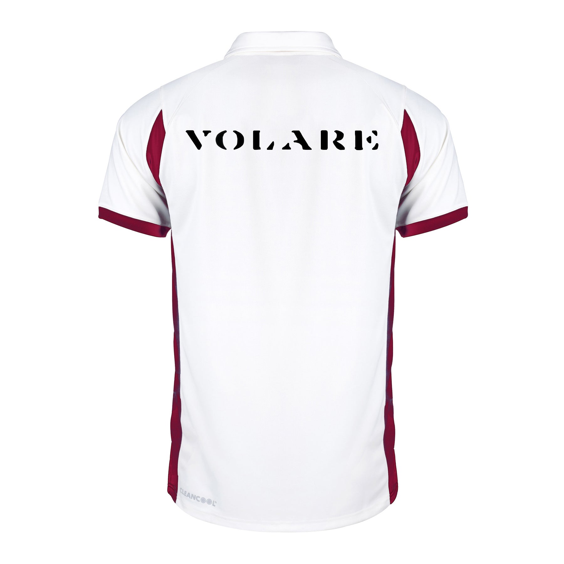 Blenheim Park CC Short Sleeve Playing Shirt: Ivory/Maroon