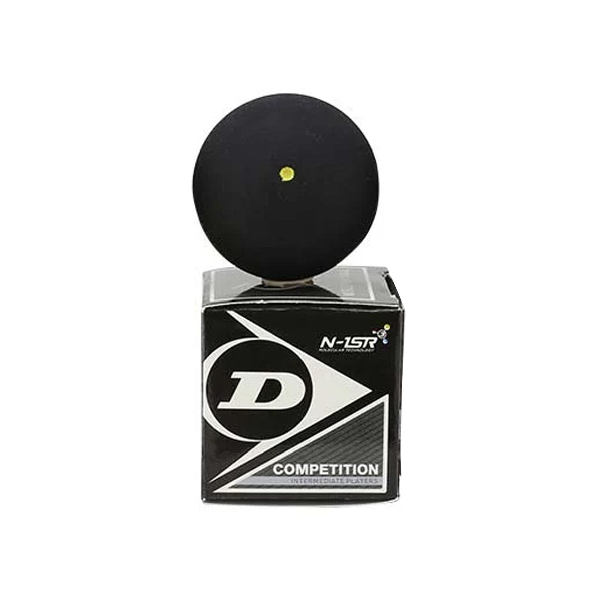 Dunlop Competition Squash Ball (Single Yellow Dot)