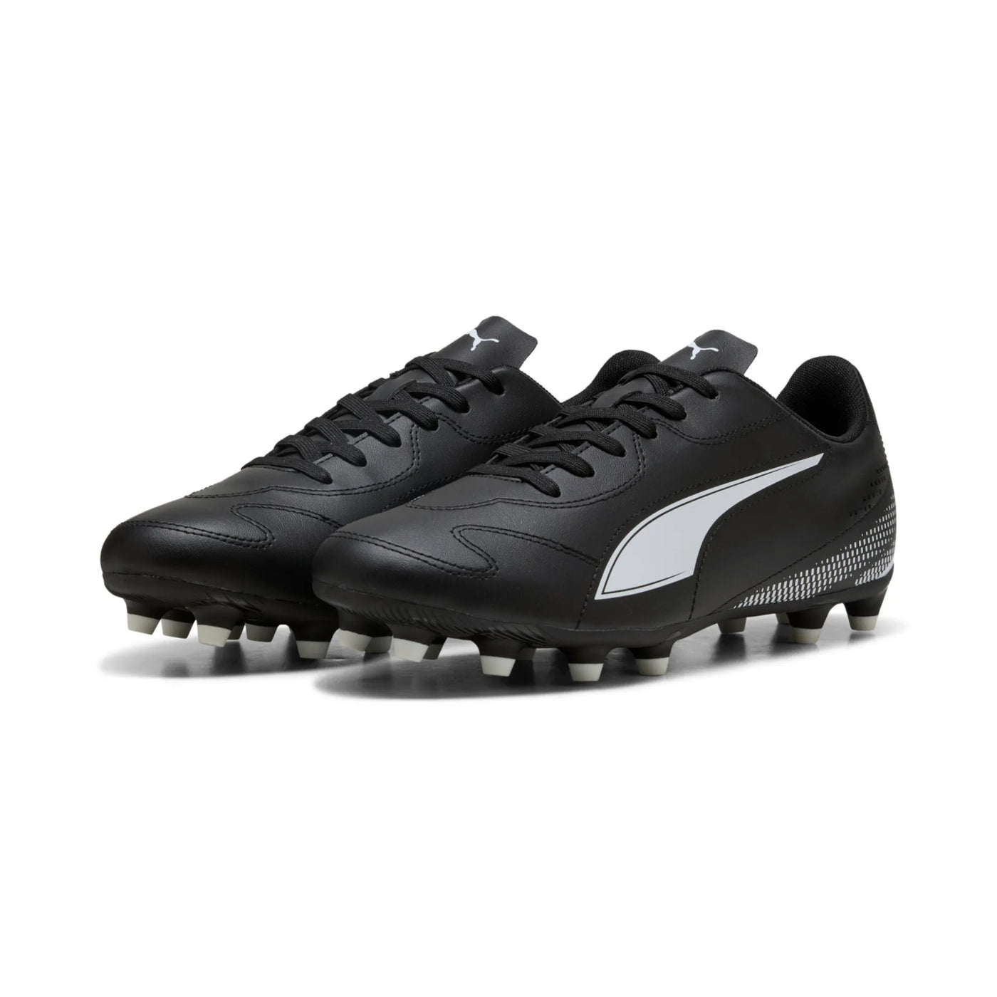 Puma Vitoria II FG/AG Football Boots: Black/White