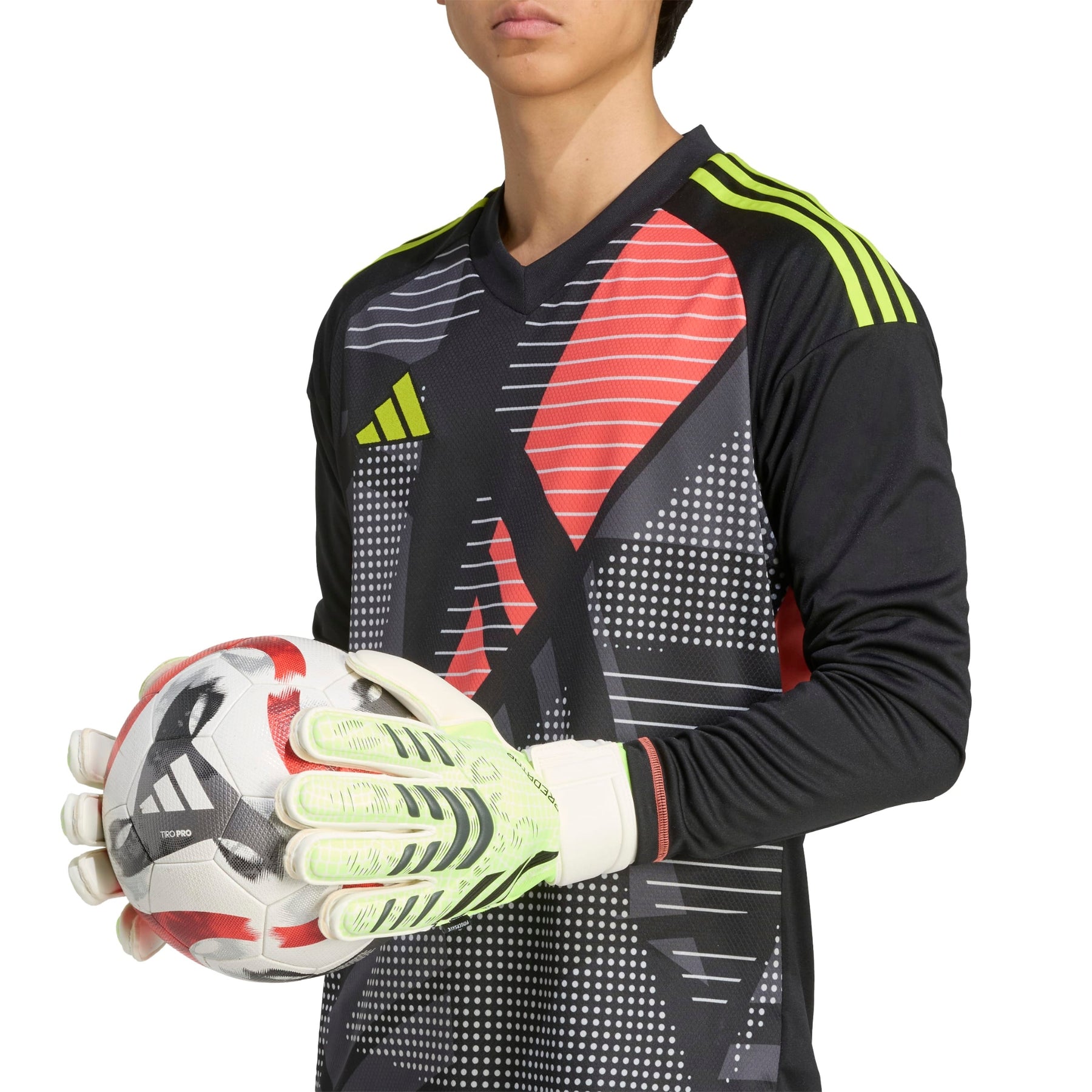 Adidas Predator GK GL Match FS Gloves: Yellow