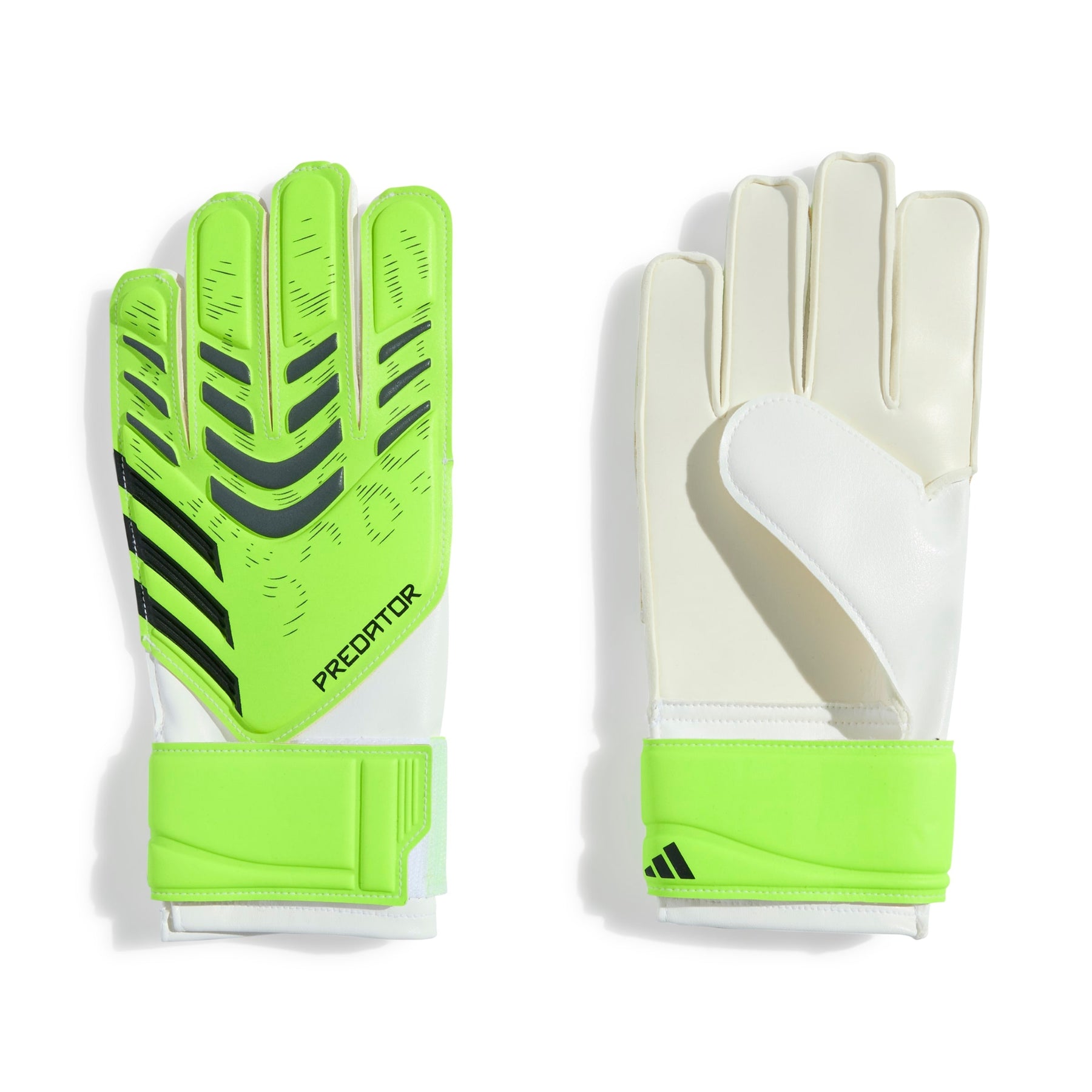 Adidas Predator GK GL Training Junior Gloves: Yellow