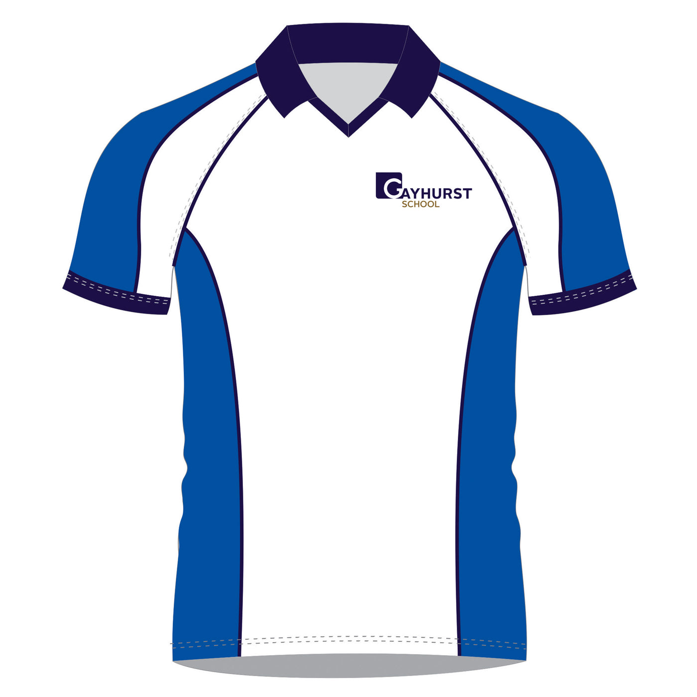 Gayhurst School House Polo: Royal/Campbell