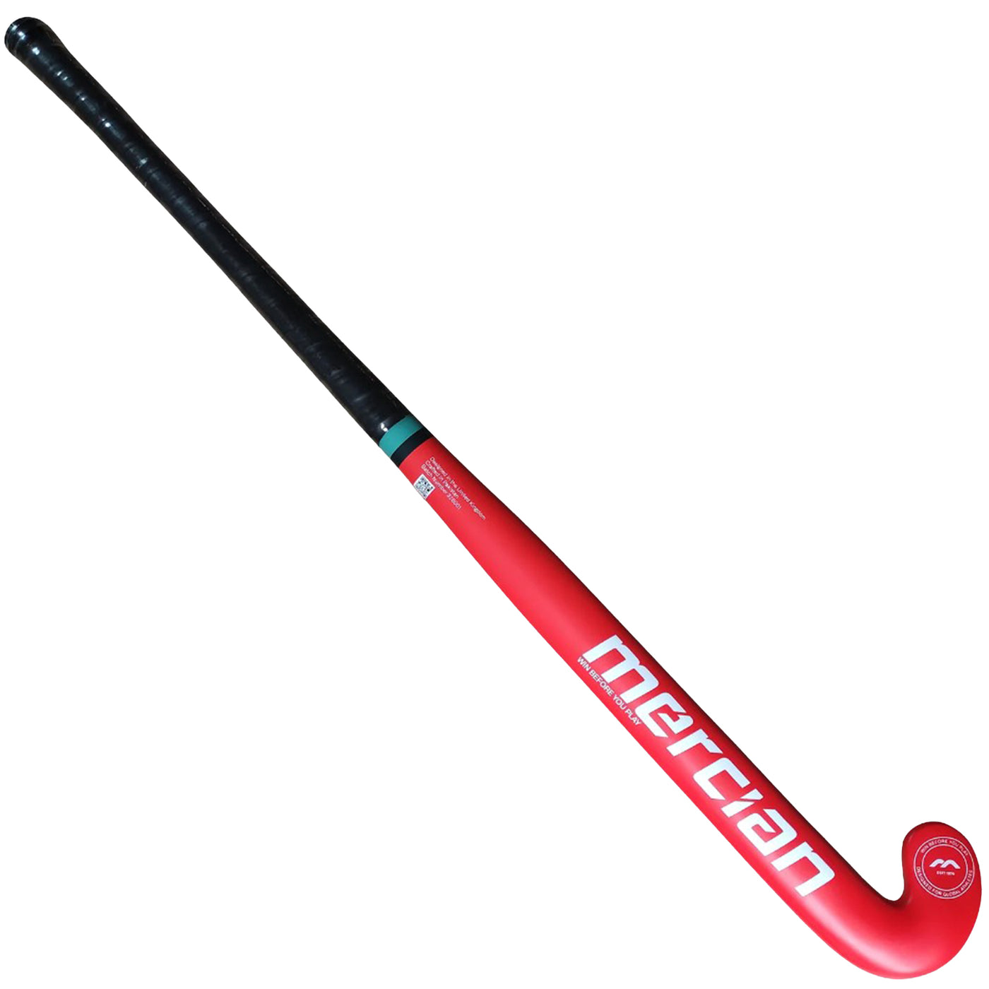 Mercian Gensis W1+ Junior Wooden Hockey Stick: Red/Black