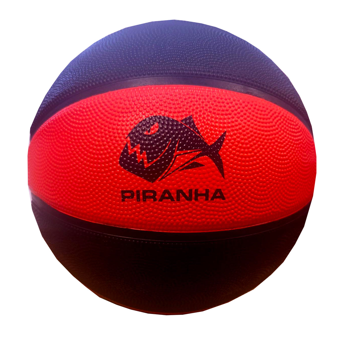 Piranha Basketball Team Black/Red - Size 7