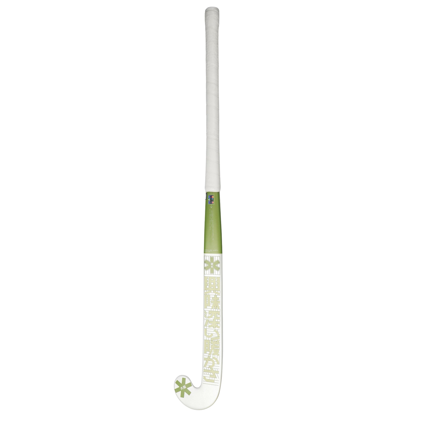 Osaka Low Bow 40 Advanced Hockey Stick 2025: Khaki Green