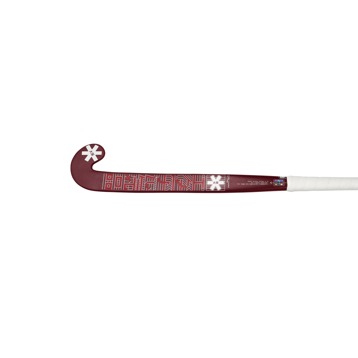 Osaka Mid Bow 25 Hockey Stick 2025: Cherry Lacquer - 36.5