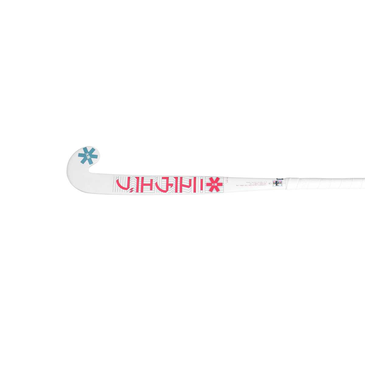 Osaka Mid Bow WG Hockey Stick 2025: Raspberry
