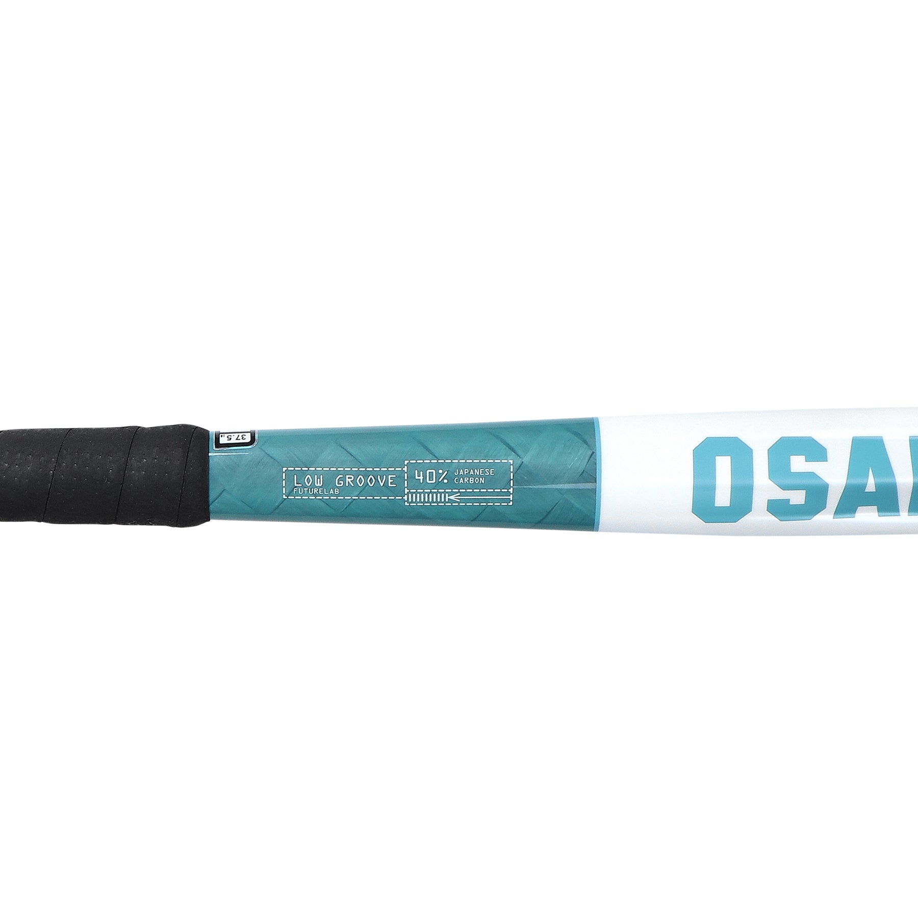 Osaka Low Groove 40 FutureLab Hockey Stick 2025: Retro Blue