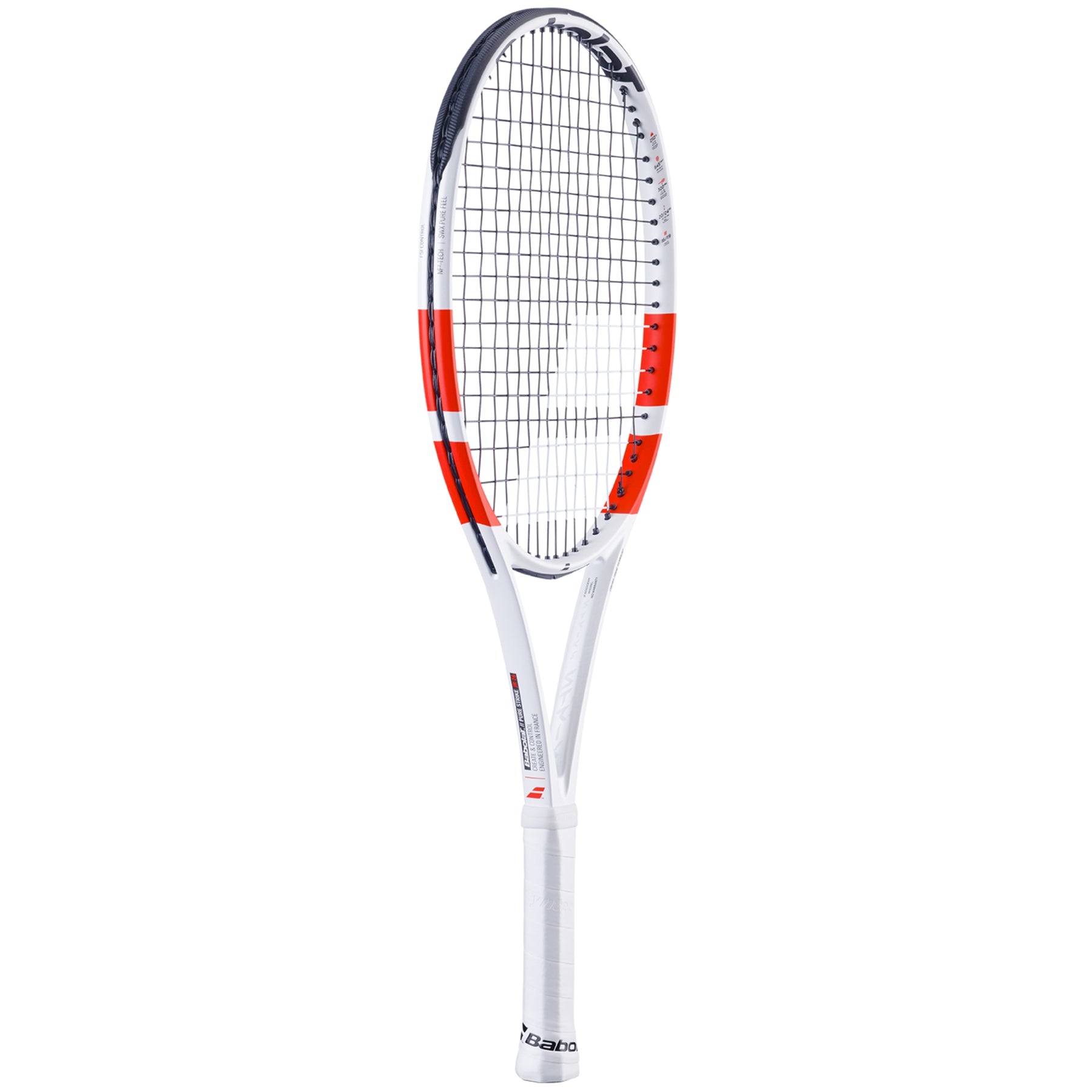 Babolat Pure Strike 26 Tennis Racket: White/Red/Black