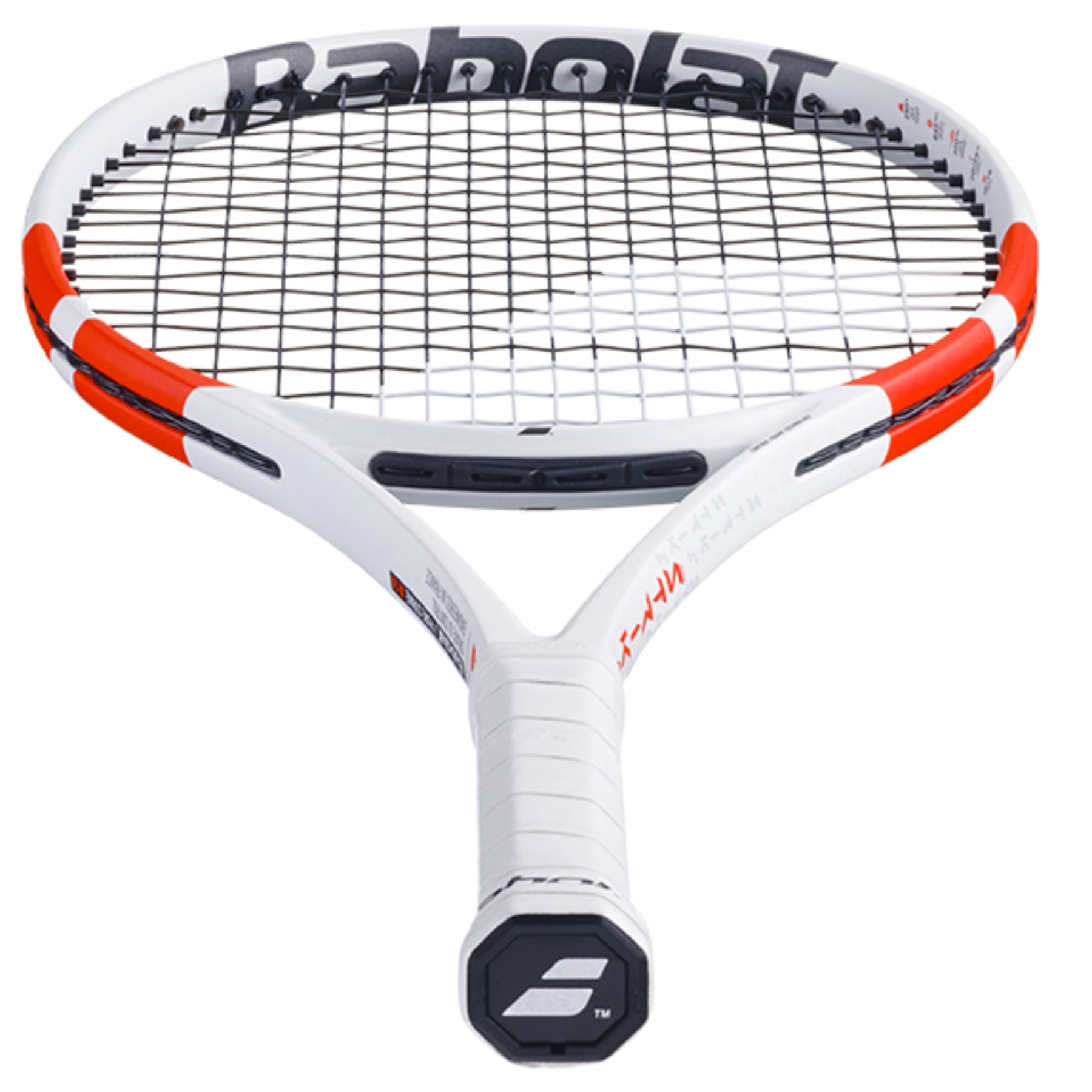 Babolat Pure Strike 26 Tennis Racket: White/Red/Black