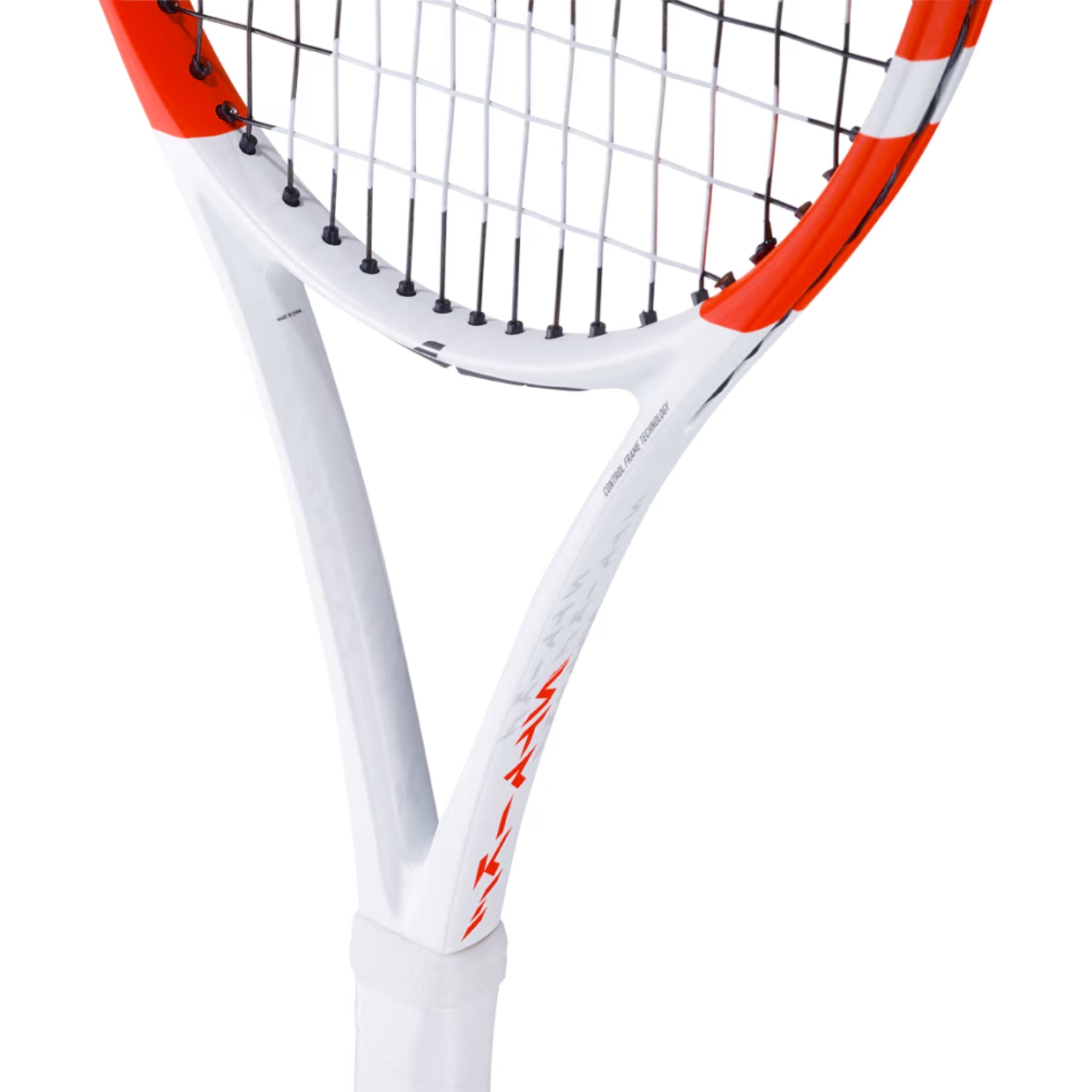 Babolat Pure Strike 26 Tennis Racket: White/Red/Black