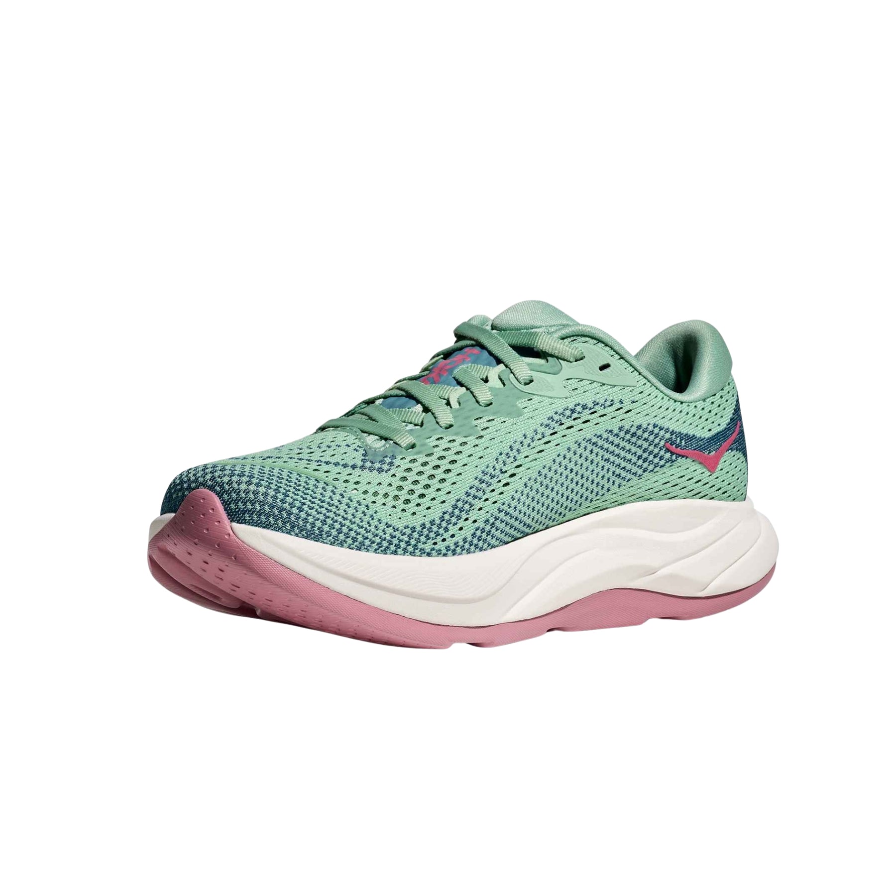 Hoka Rincon 4 Womens Running Shoes: Jadeite/Alpine Blue