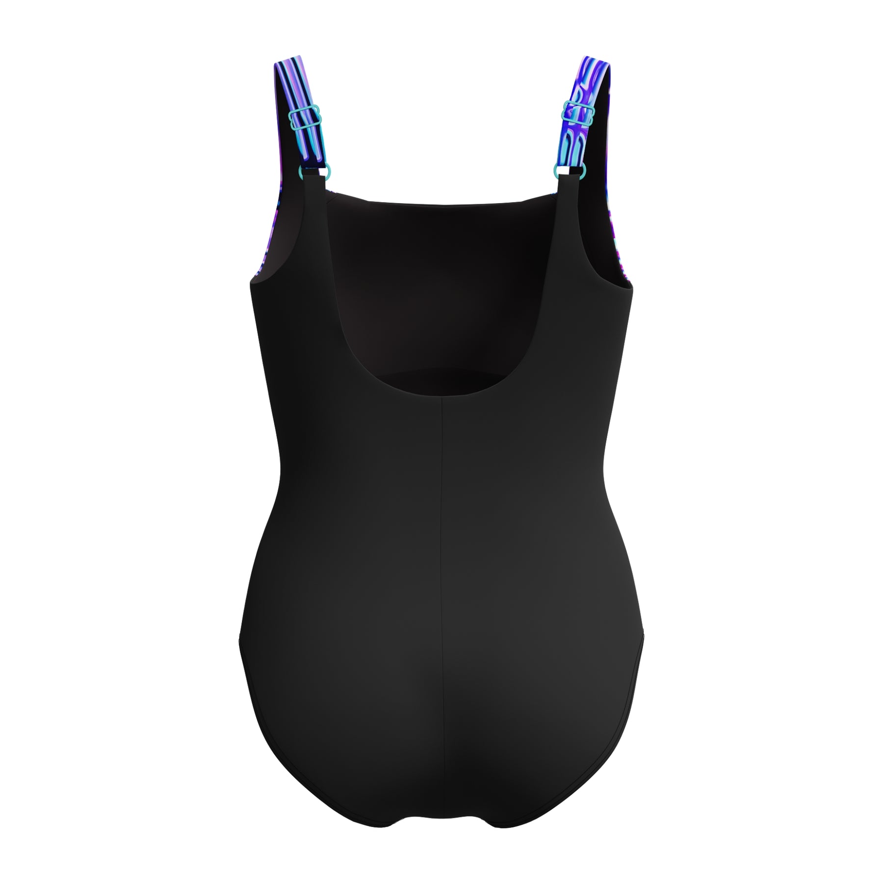 Speedo Women's LunaLustre Printed Swimsuit: Blue/Purple