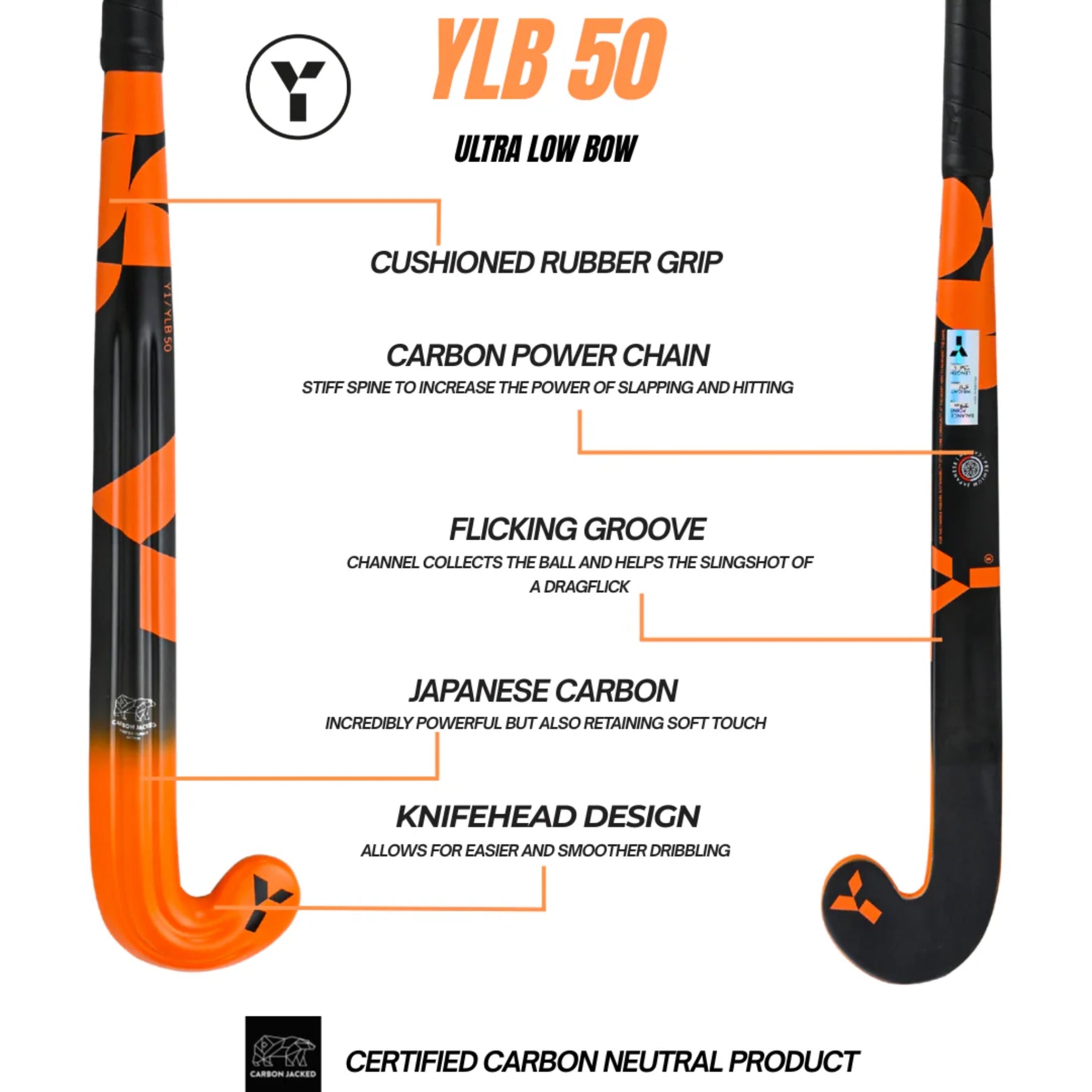 Y1 YLB 50 Hockey Stick 25/2026