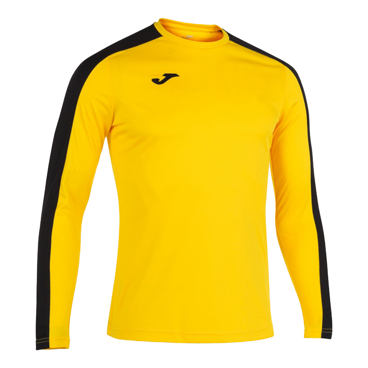 Joma Academy III Junior L/S Football Shirt: Yellow/Black