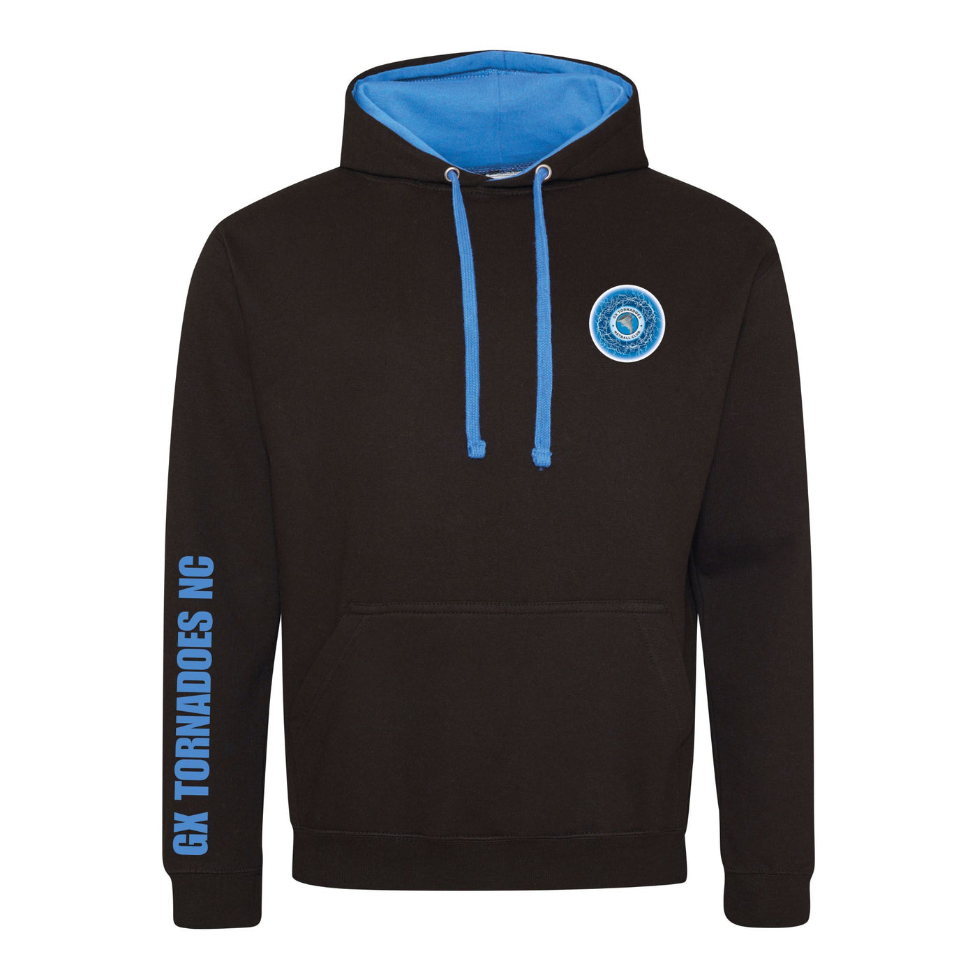 GX Tornadoes Hoodie: Black/Blue