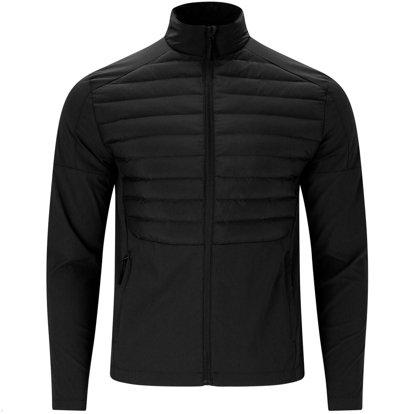 Endurance Benst Mens Hybrid Waterproof Primaloft Jacket: Black