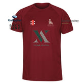 Blenheim Park CC Training Tee Shirt: Maroon