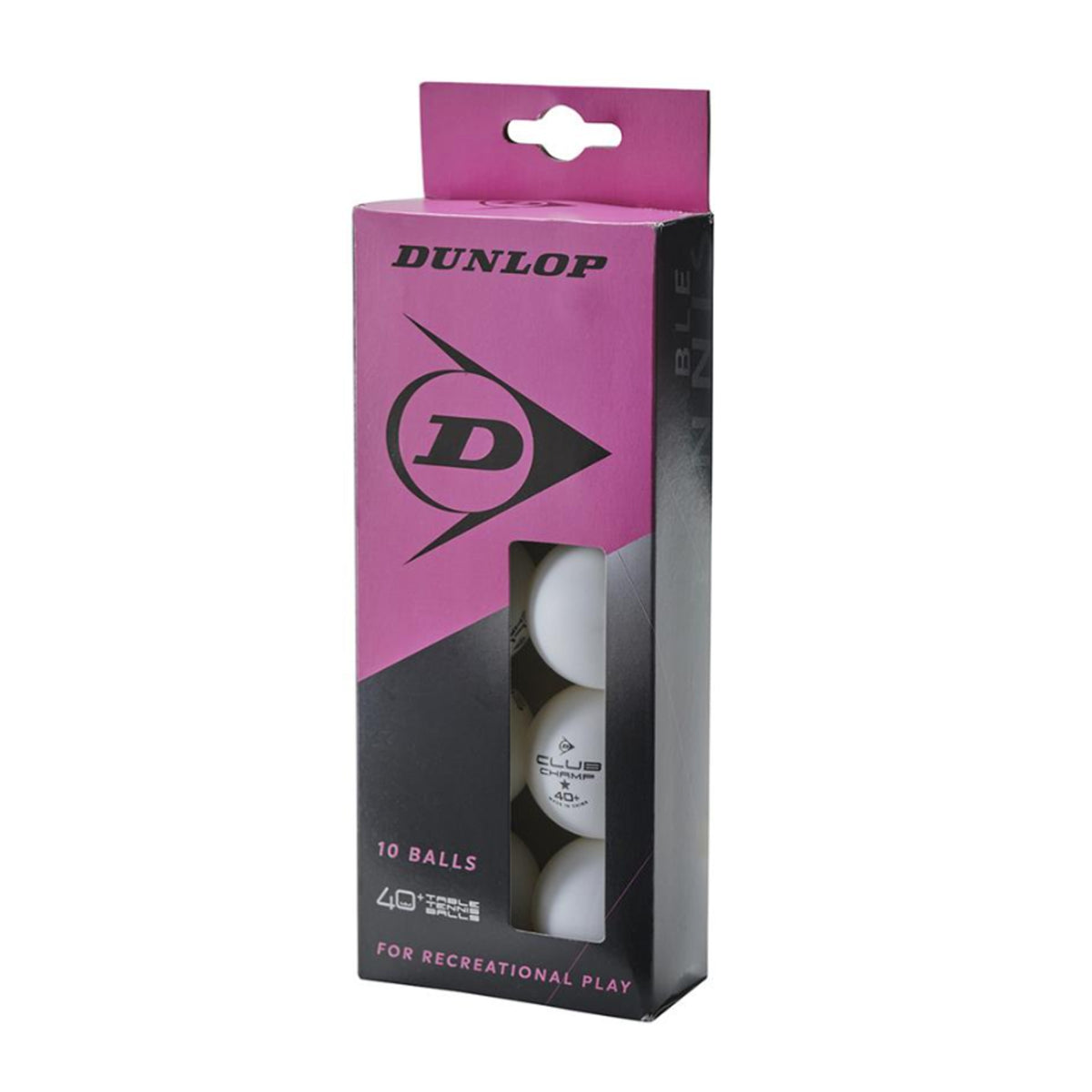 Dunlop Table Tennis Balls - Box of 10