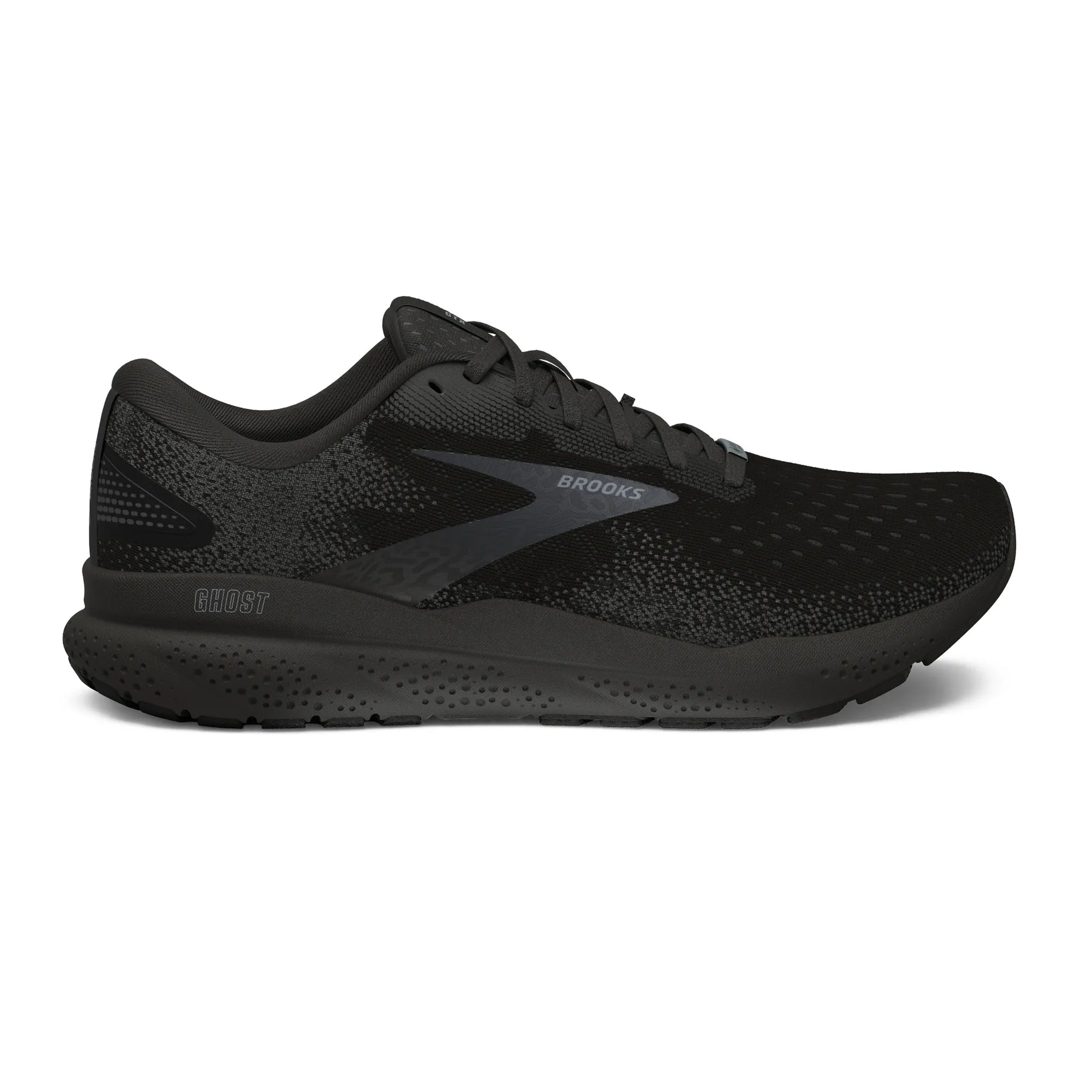 Brooks Ghost 16 GTX Womens Running Shoes: Black/Ebony