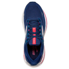 Brooks Adrenaline GTS 23 Womens Running Shoes: Blue/Raspberry/White