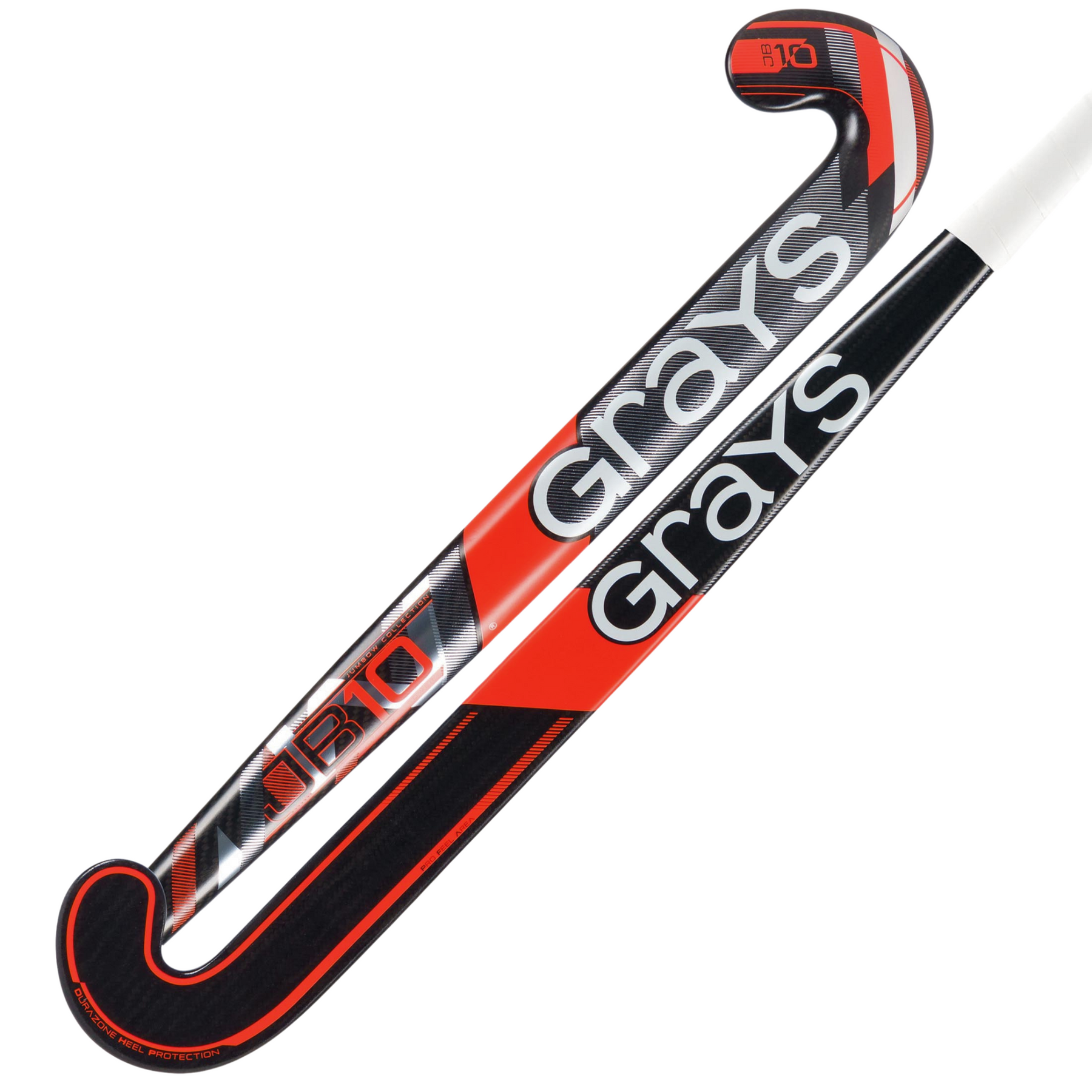 Grays Jumbow 10 Hockey Stick 25/2026: Chrome/Orange