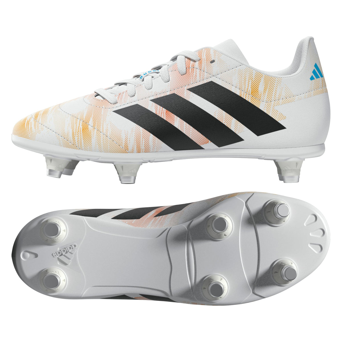 Adidas Rugby Junior SG Rugby Boots: Orange