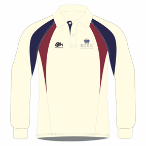 Royal Grammar School Cricket Shirt Long Sleeve