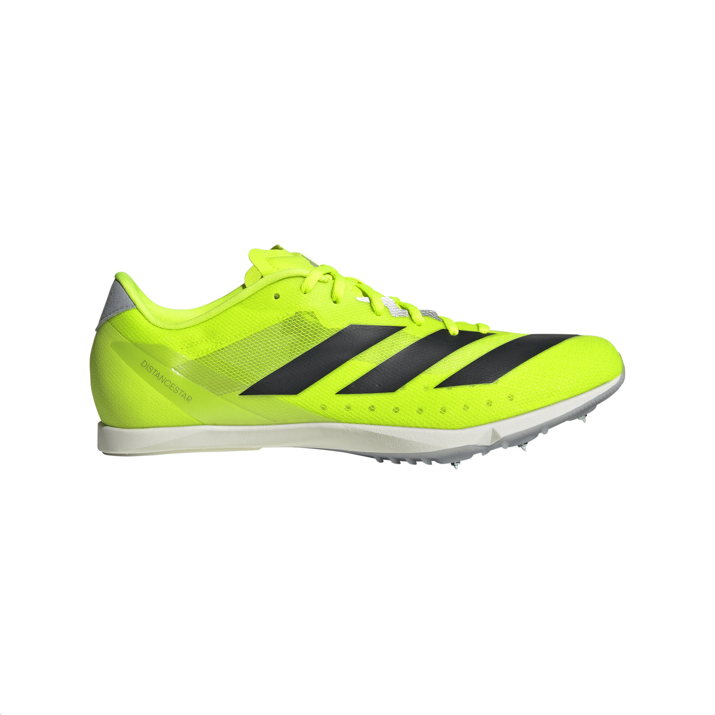 Adidas Distancestar Men's Running Spikes: Lemon