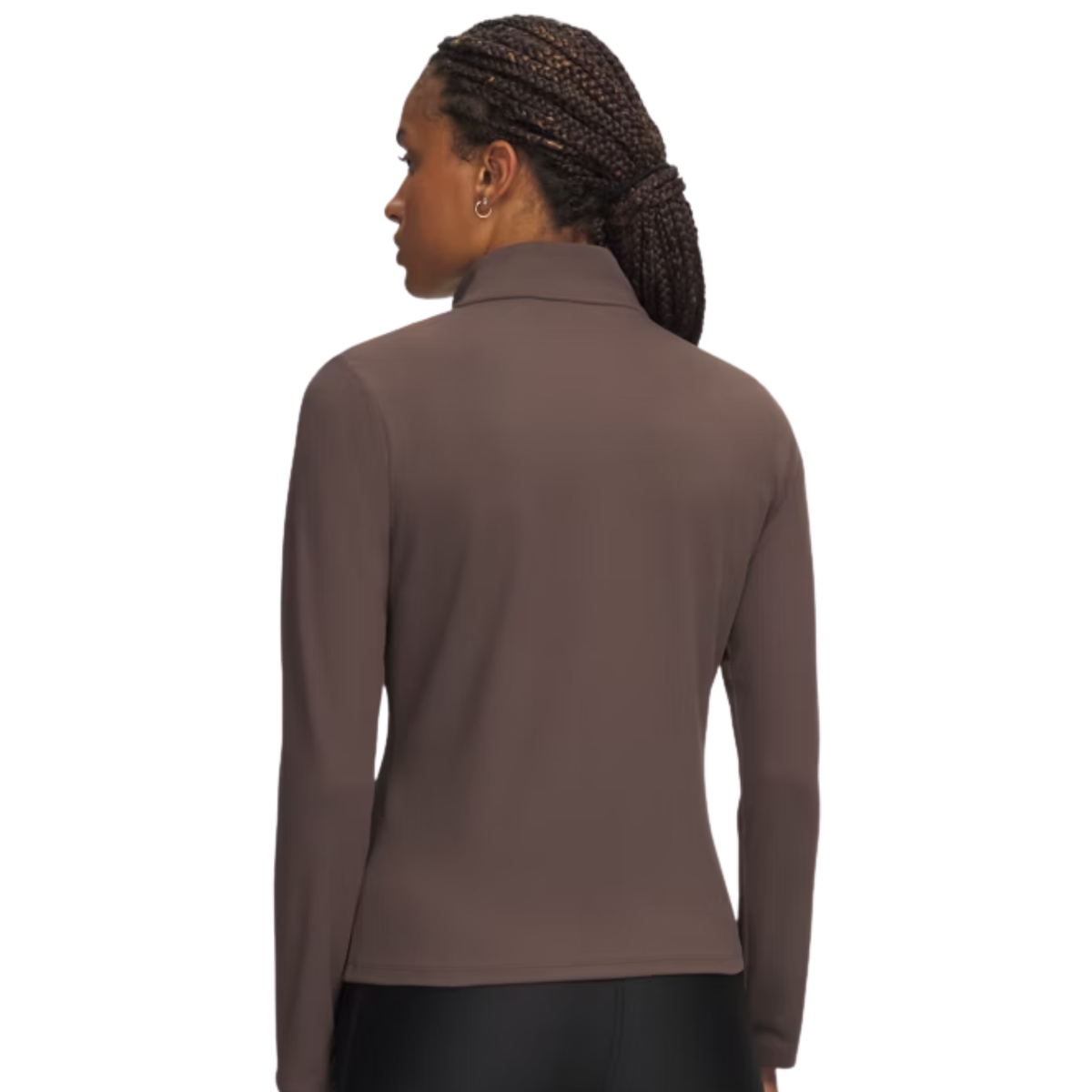 Under Armour Motion Full Zip Women's Top: Peppercorn/White
