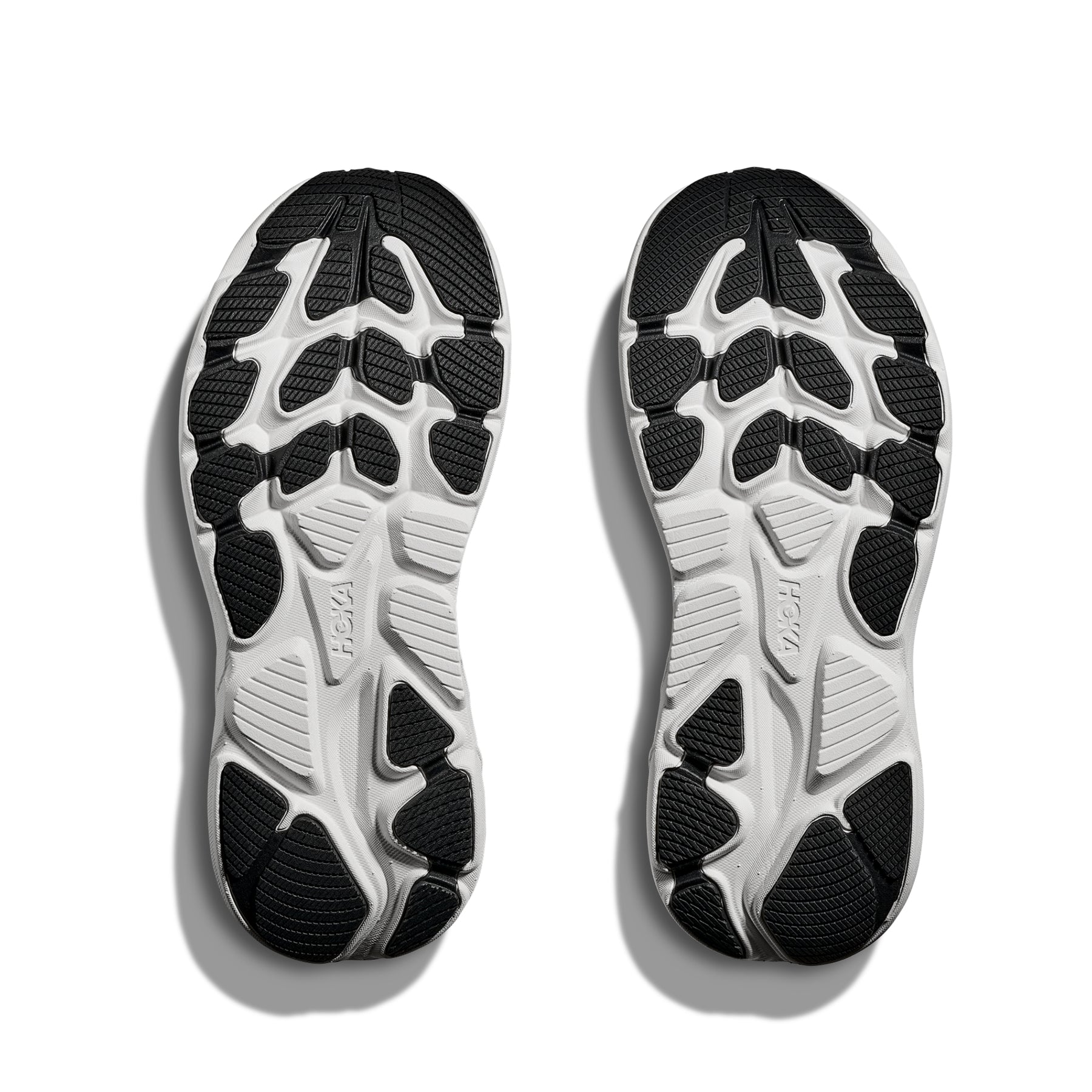 Hoka Clifton 10 Junior Running Shoes: Black/White