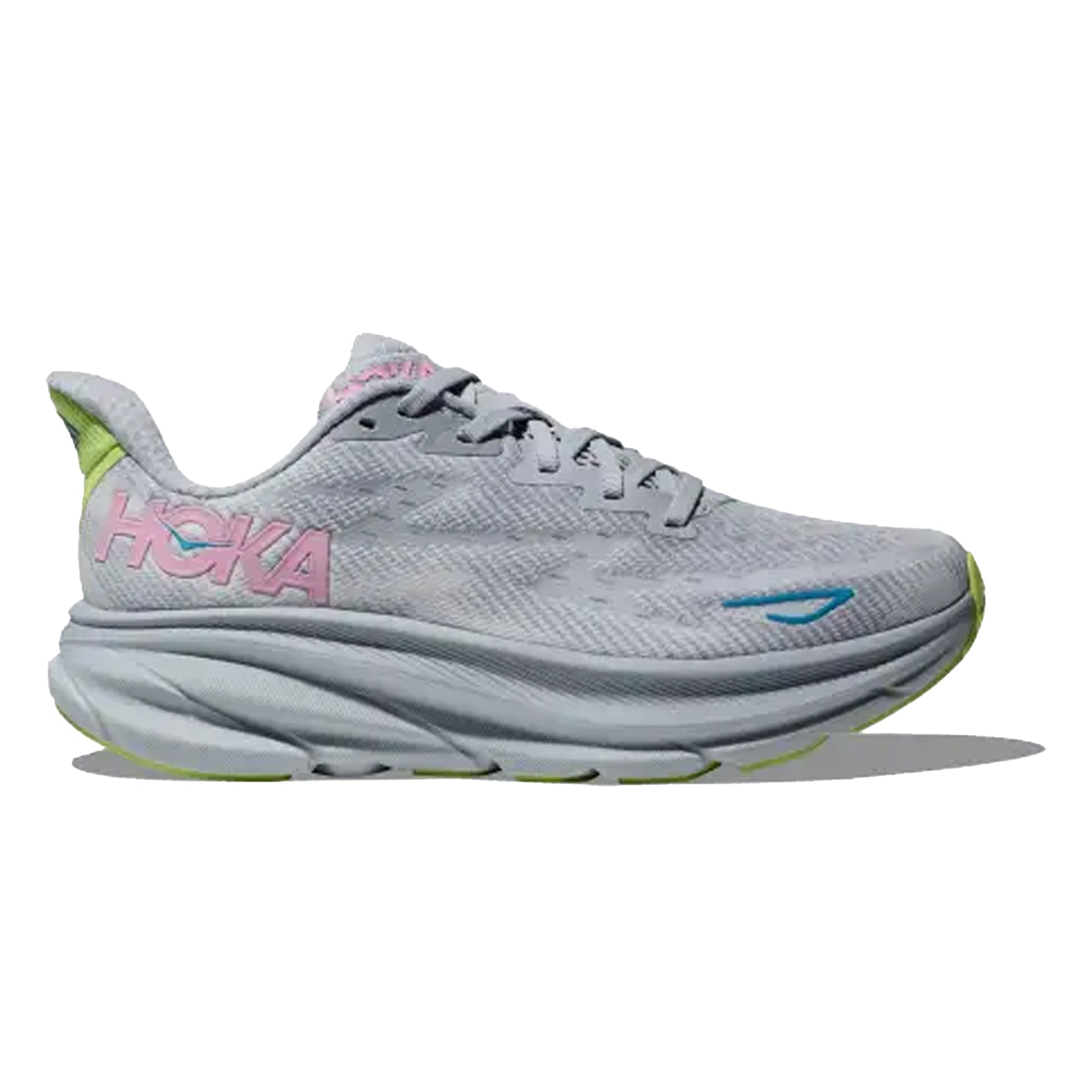 Hoka Clifton 9 Womens Running Shoes: Gull/Sea Ice