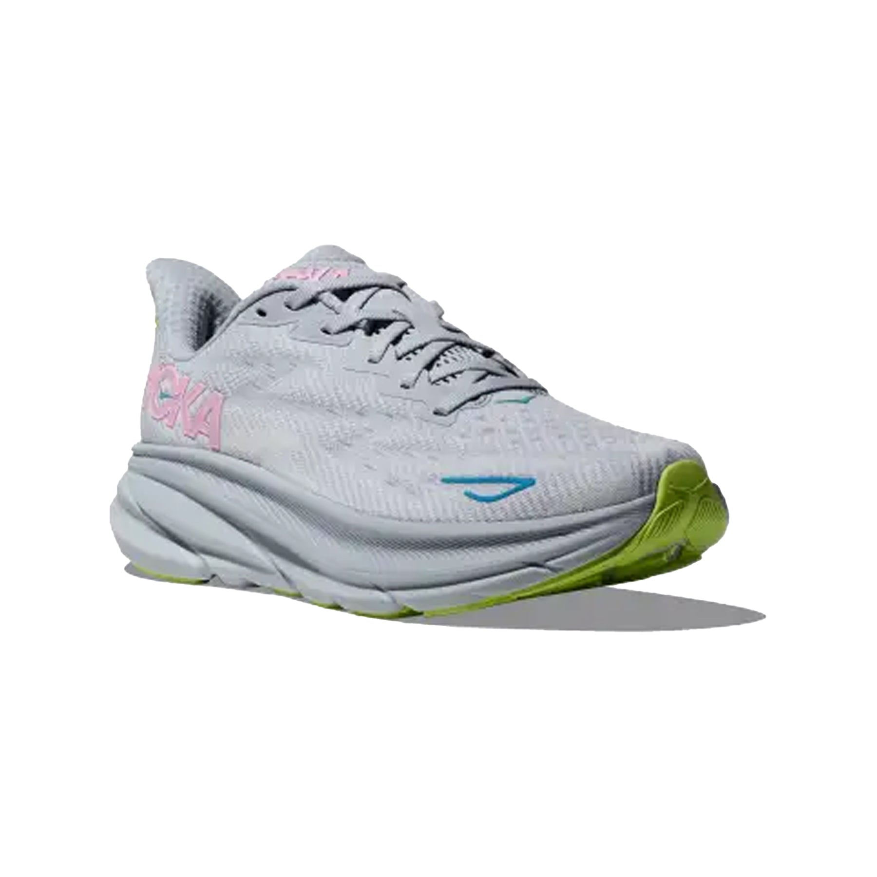 Hoka Clifton 9 Womens Running Shoes: Gull/Sea Ice