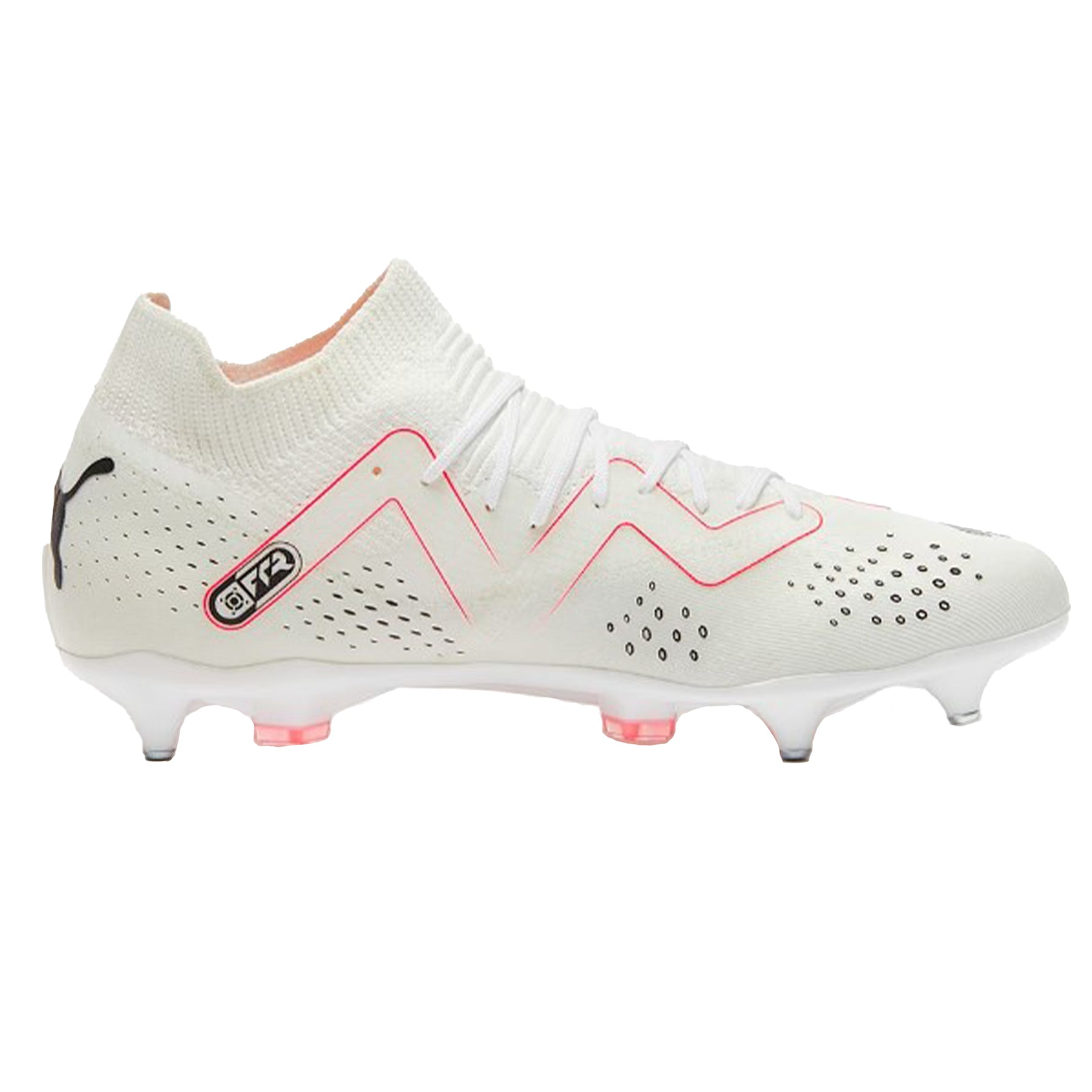 Puma Future Match MXSG Football Boots: White/Fire Orchid