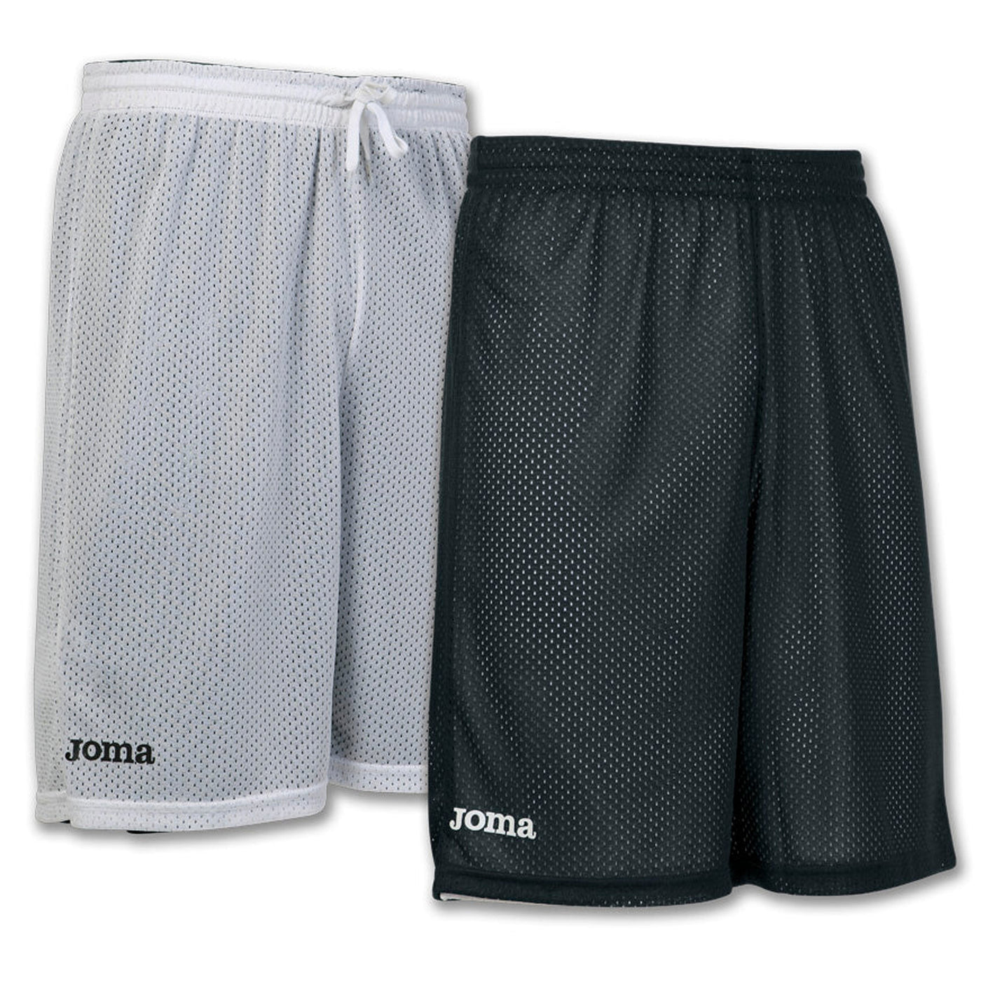 Joma Rookie Reversible Basketball Shorts: Black/White