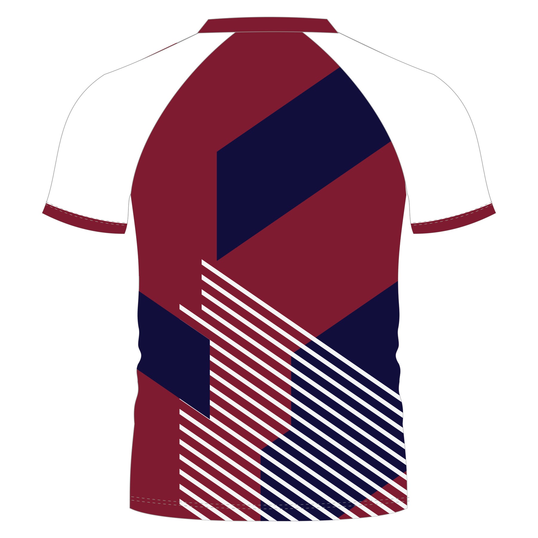 Royal Grammar School Senior T shirt: Maroon 2020 Athletic Fit