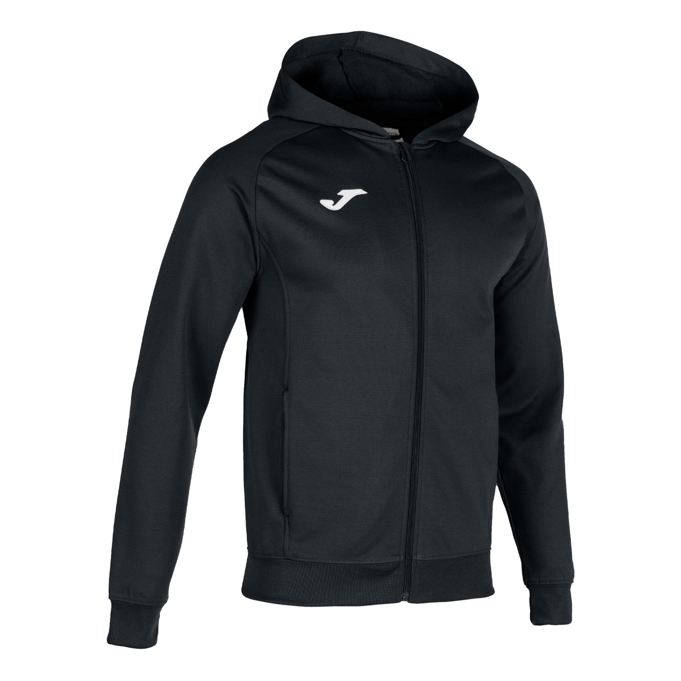 Joma Menfis Full Zip Hoodie: Black