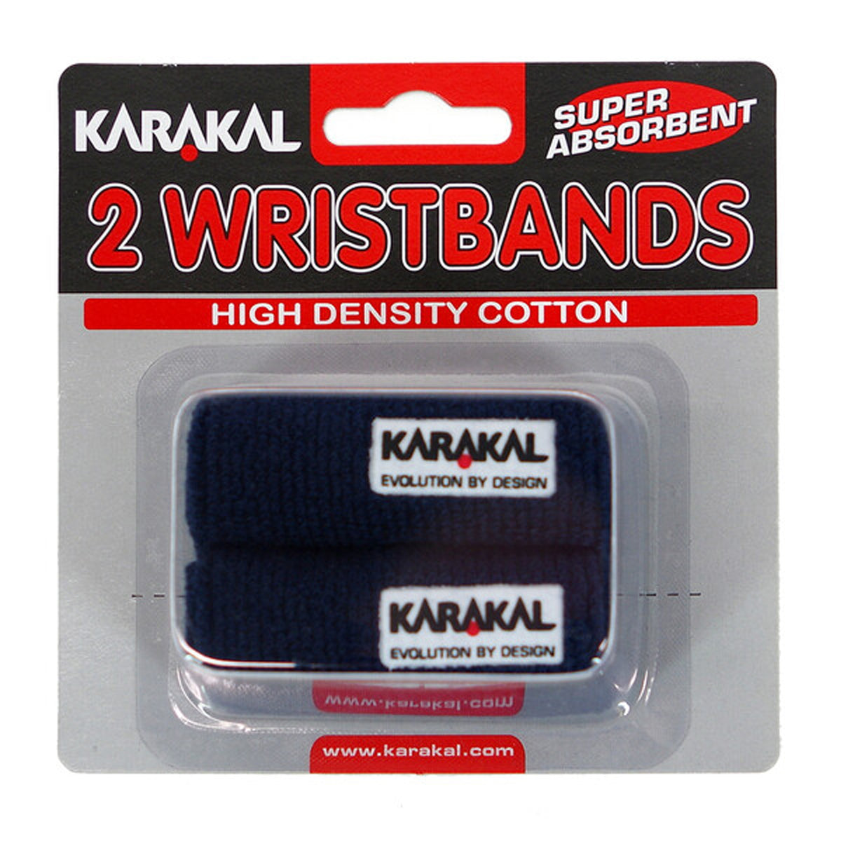 Karakal  Wristband Pair: Navy