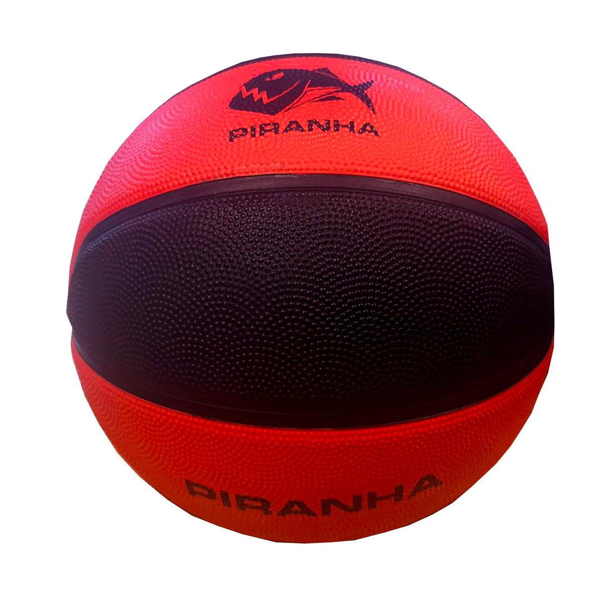 Piranha Basketball Team Black/Red - Size 7
