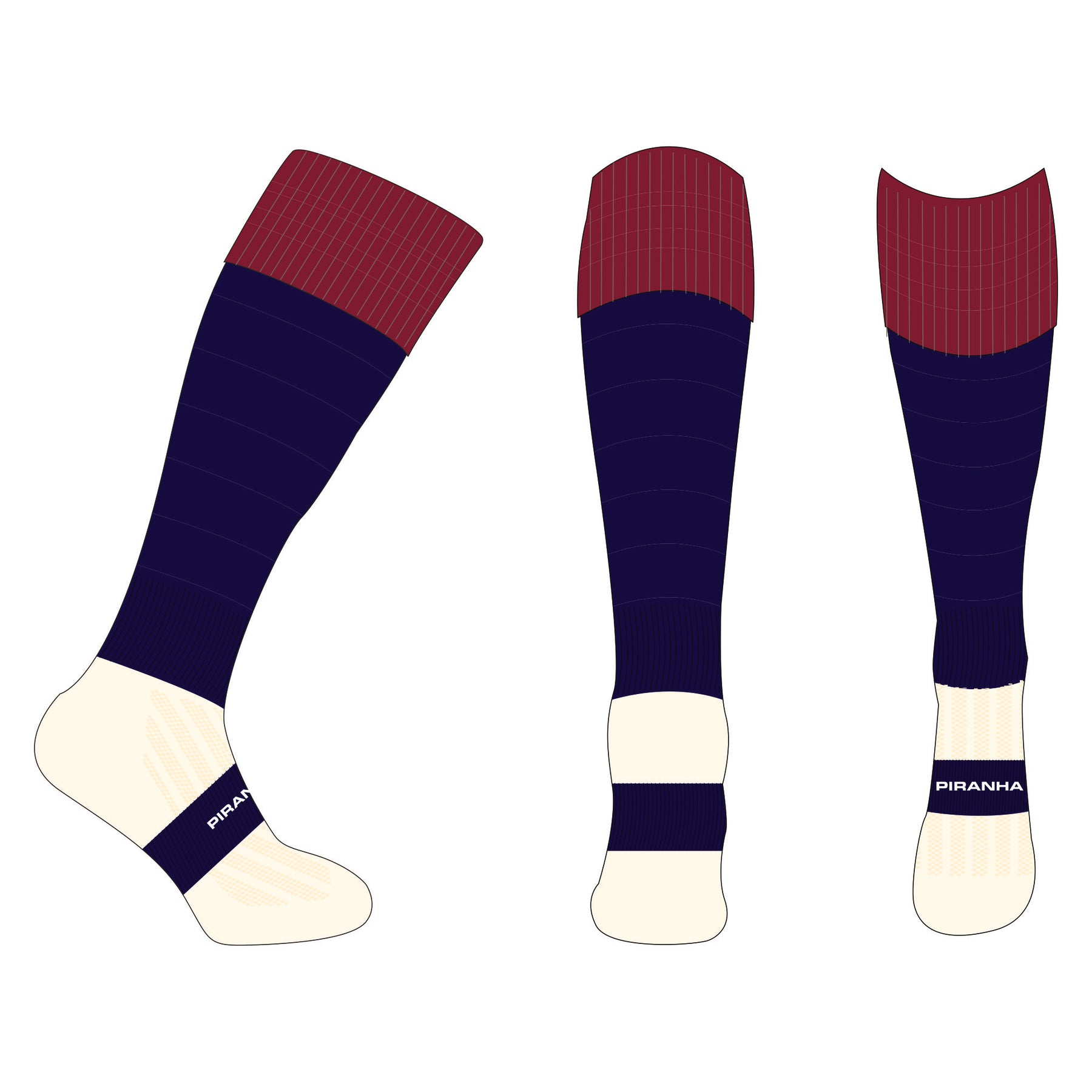 Royal Grammar School Senior Games Socks: Navy