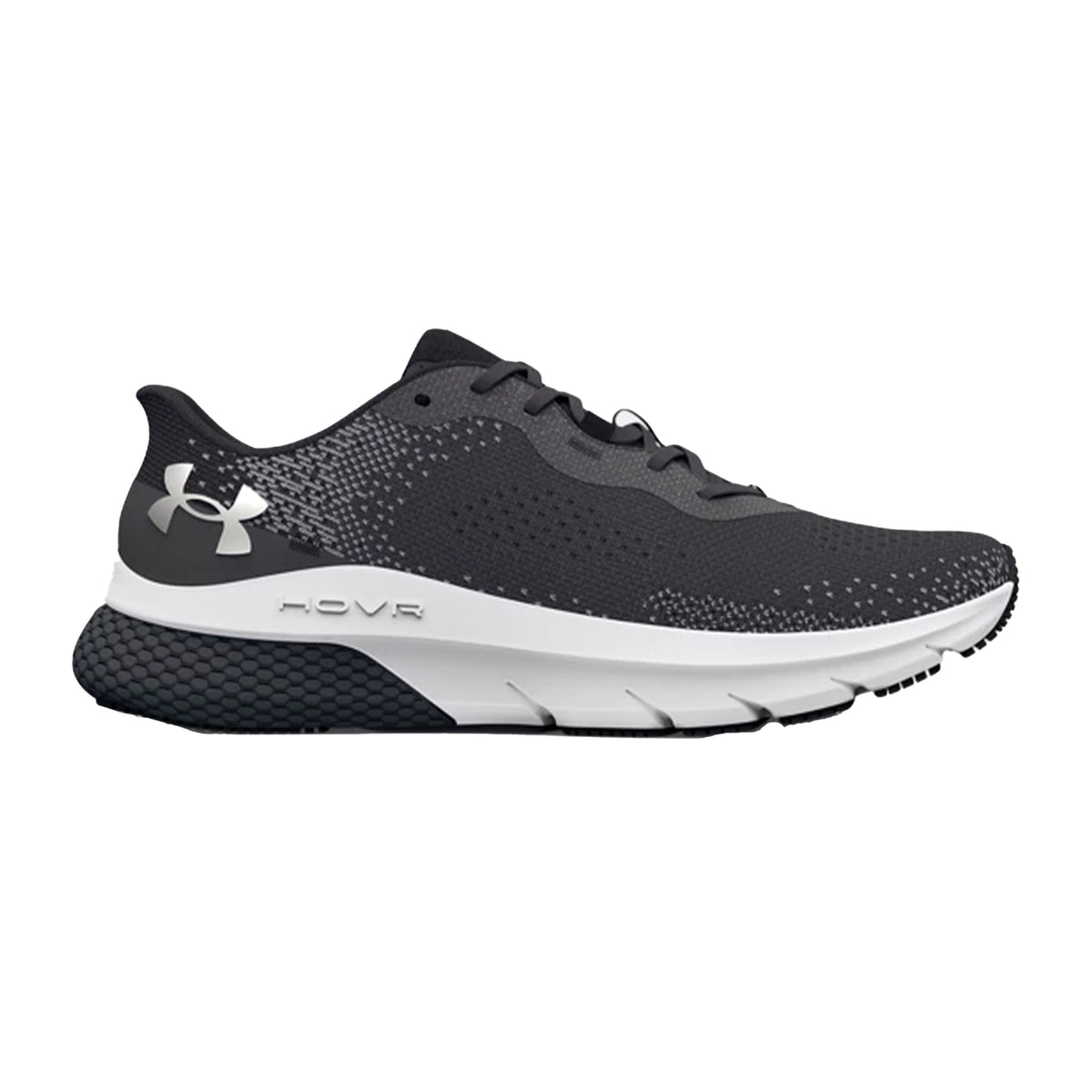 Under Armour HOVR Turbulence 2 Kids Running Shoes: Jet Grey/Metalic Silver