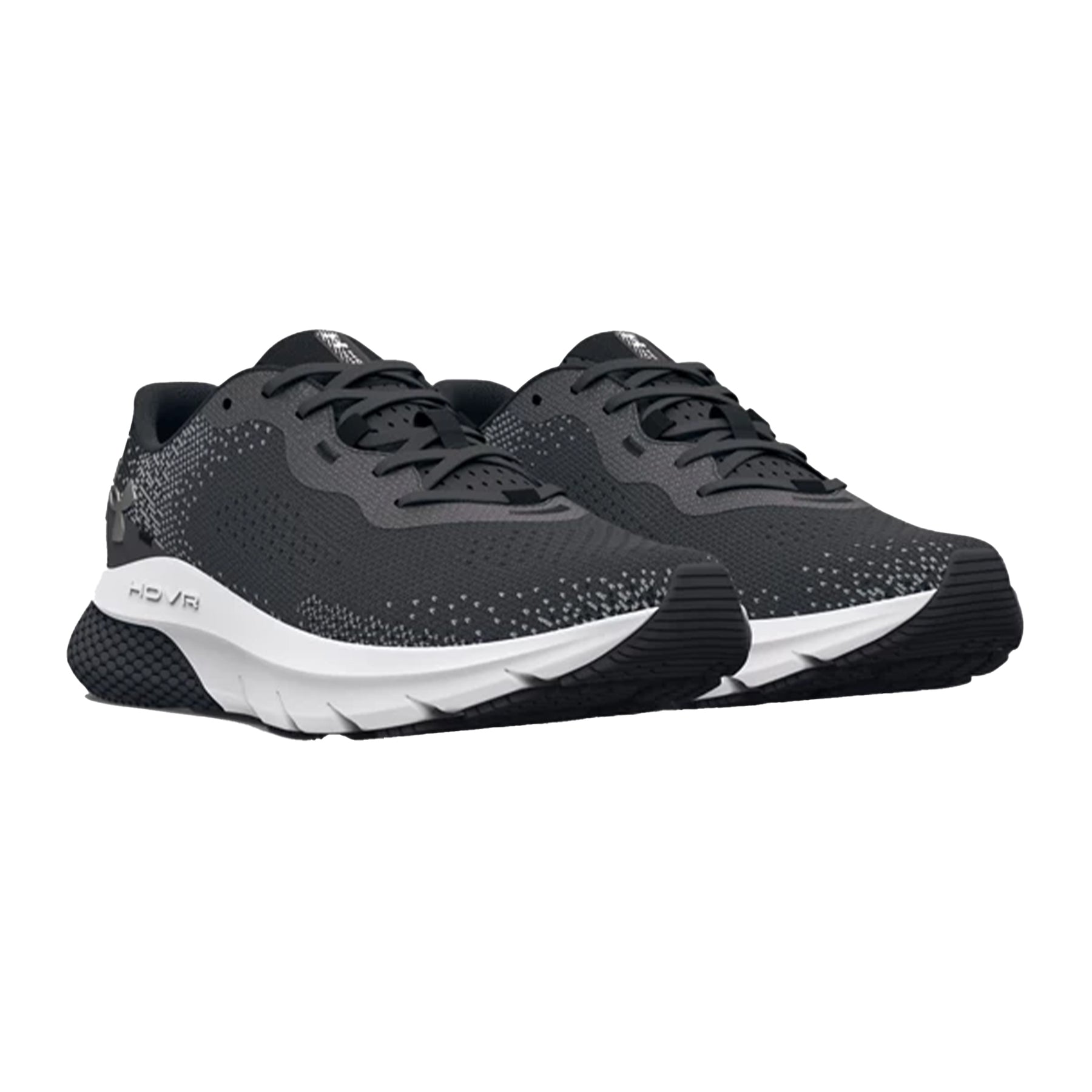 Under Armour HOVR Turbulence 2 Kids Running Shoes: Jet Grey/Metalic Silver